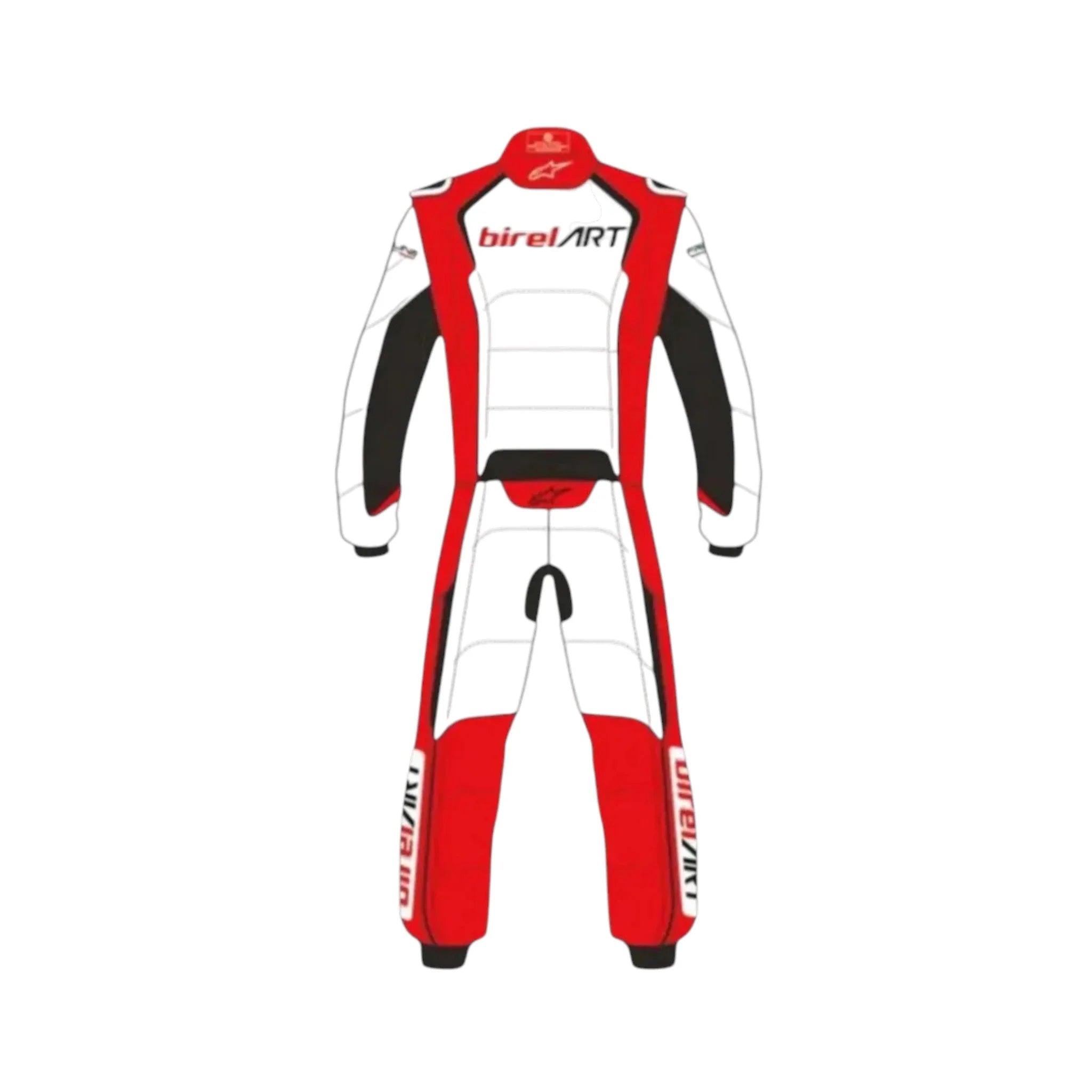 2018 Birel Art Go Kart Racing Suit detail view 2 - Grand Flex Racewear