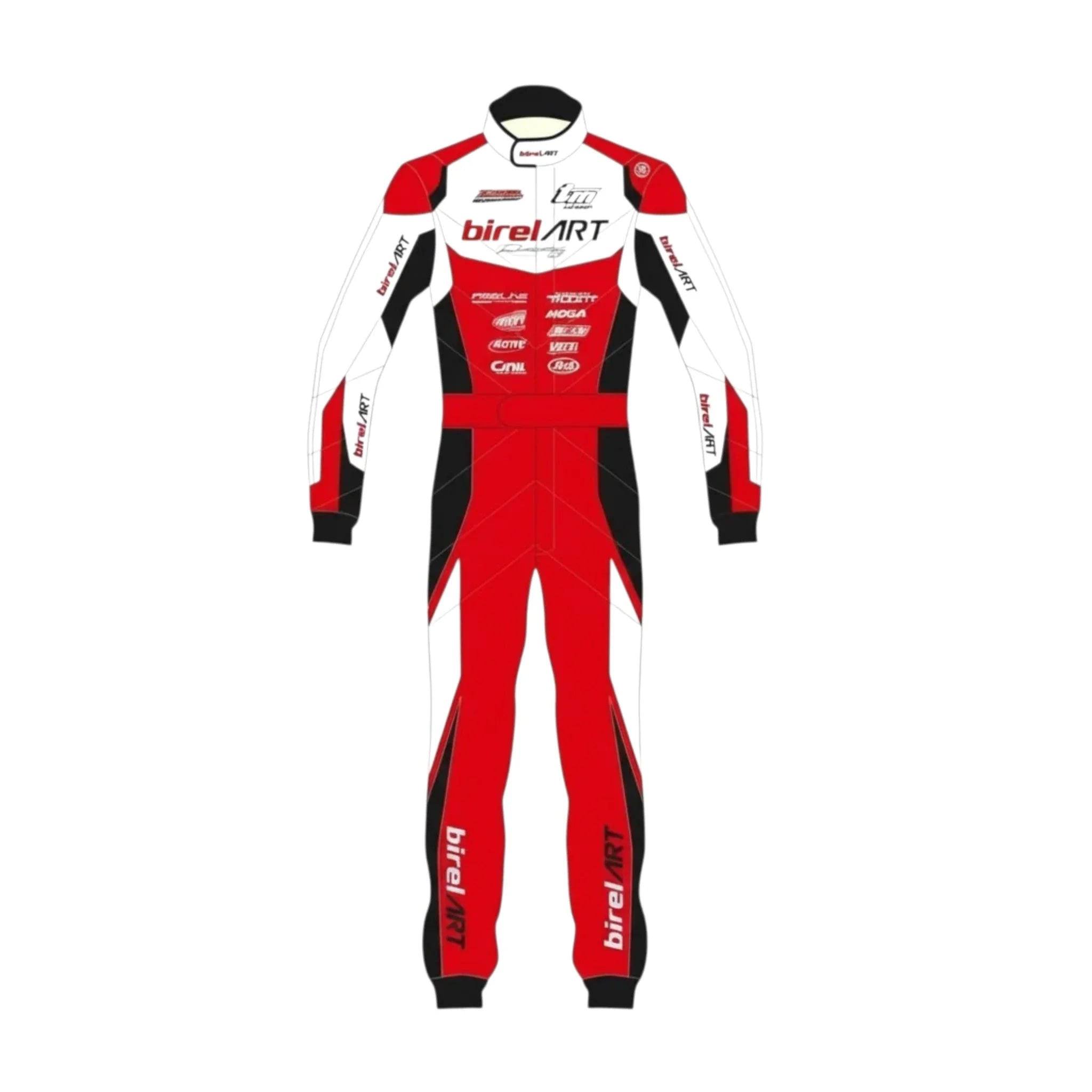 2022 Birel ART Go Kart Racing Suit product view - Grand Flex Racewear