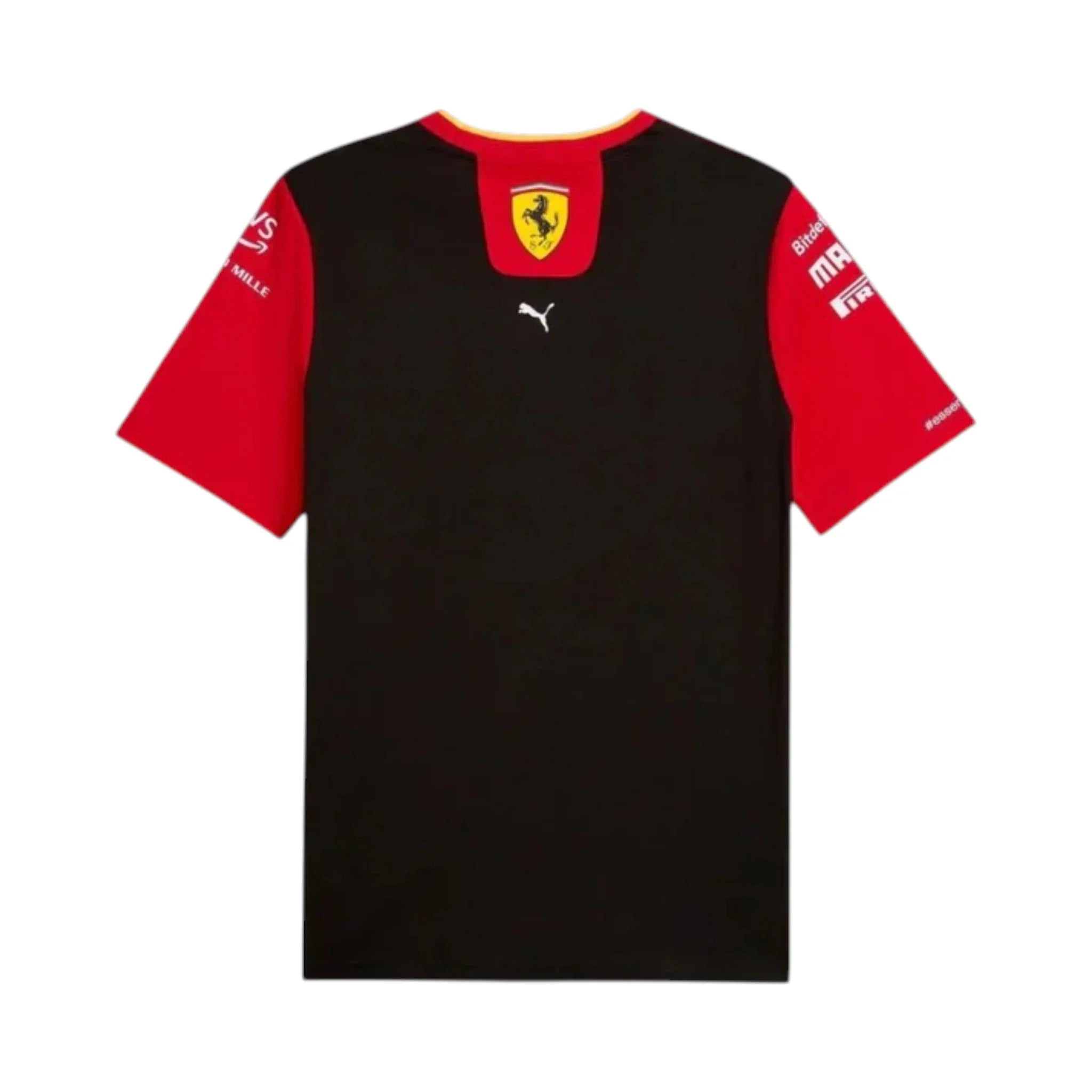 2022 Ferrari Monza GP F1 Racing T-Shirt detail view 2 - Grand Flex Racewear