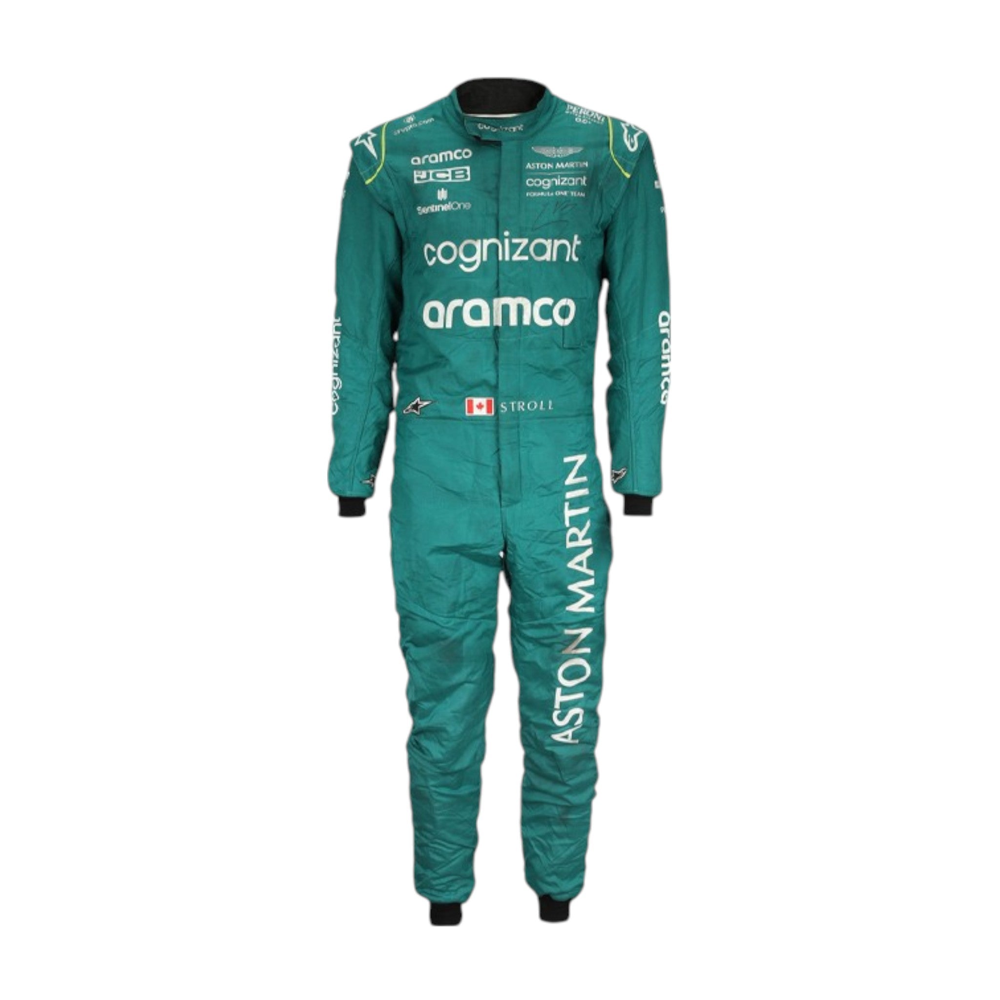 Lance Stroll 2022 Aston Martin F1 Race Suit product view - Grand Flex Racewear