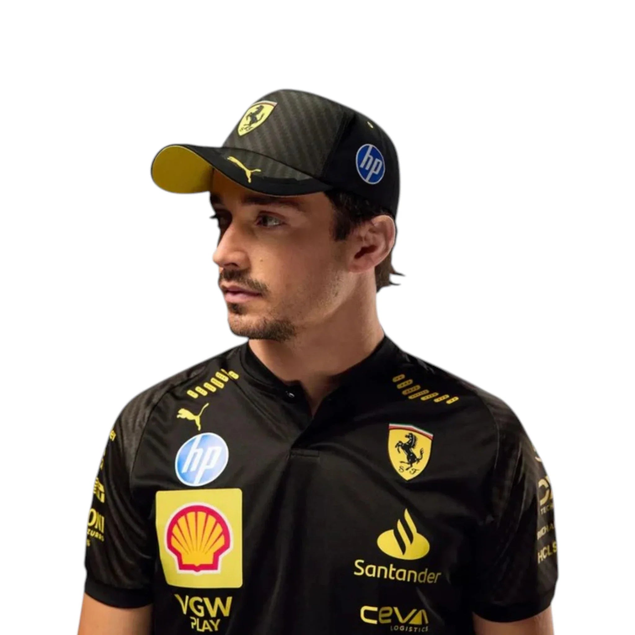 2023 Ferrari Monza GP F1 Racing T-Shirt detail view 4 - Grand Flex Racewear