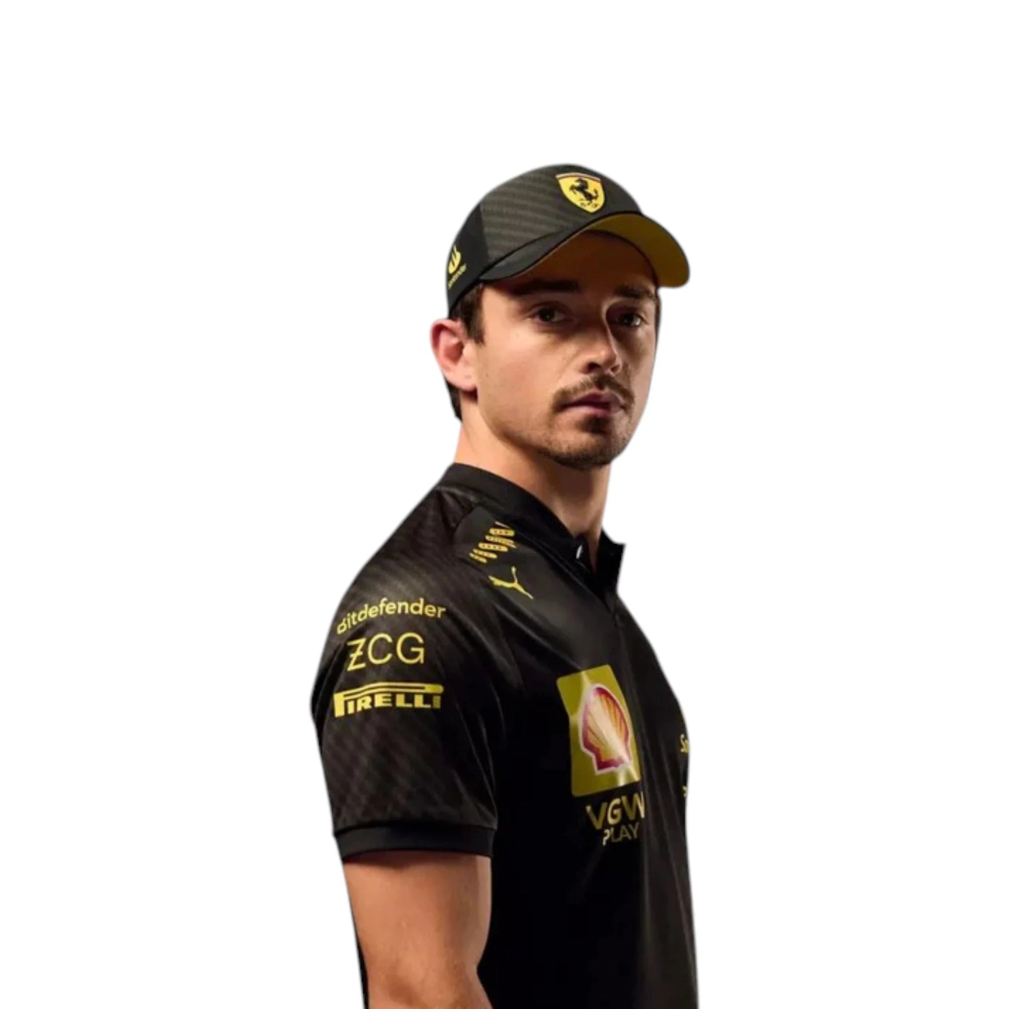 2023 Ferrari Monza GP F1 Racing T-Shirt detail view 5 - Grand Flex Racewear