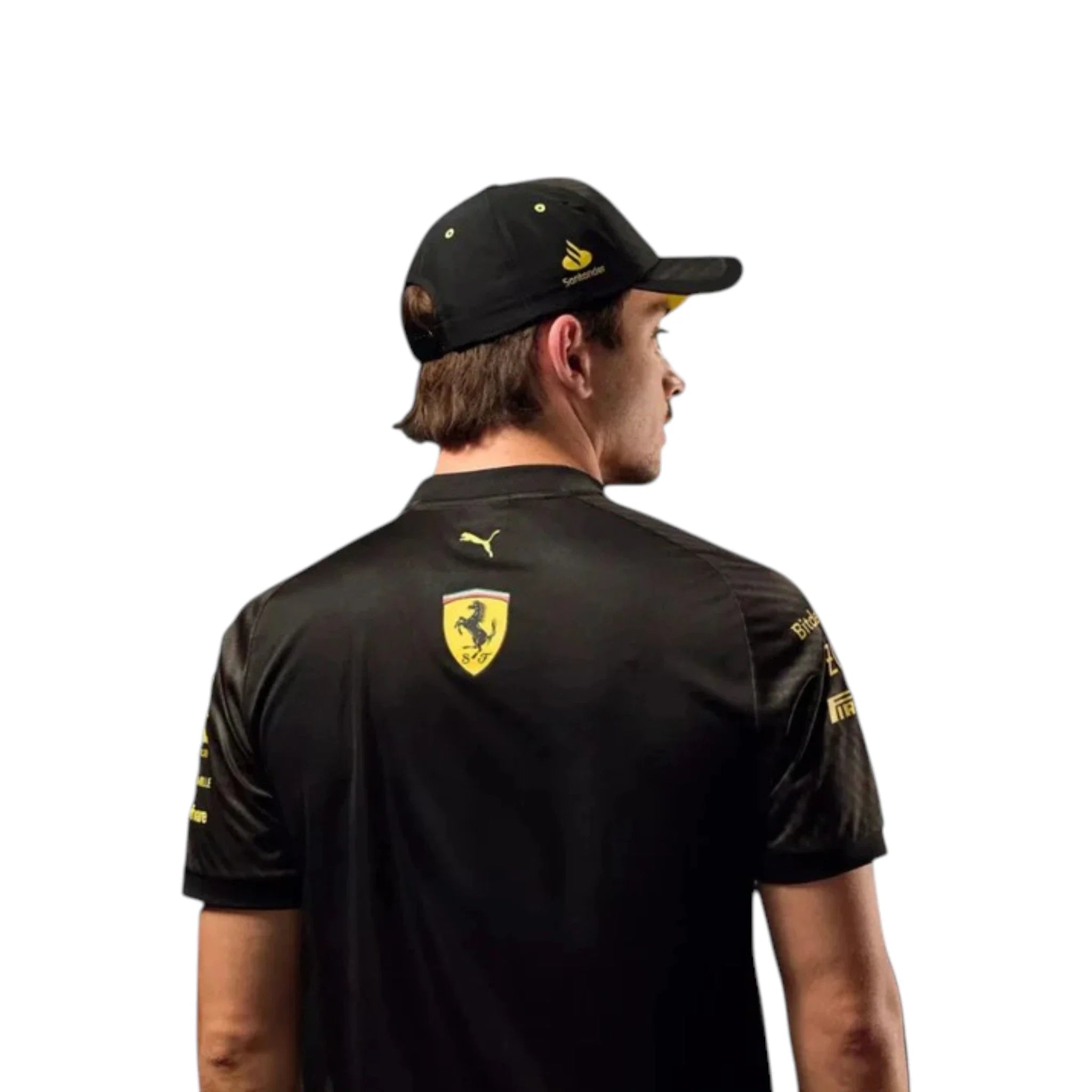 2023 Ferrari Monza GP F1 Racing T-Shirt detail view 6 - Grand Flex Racewear