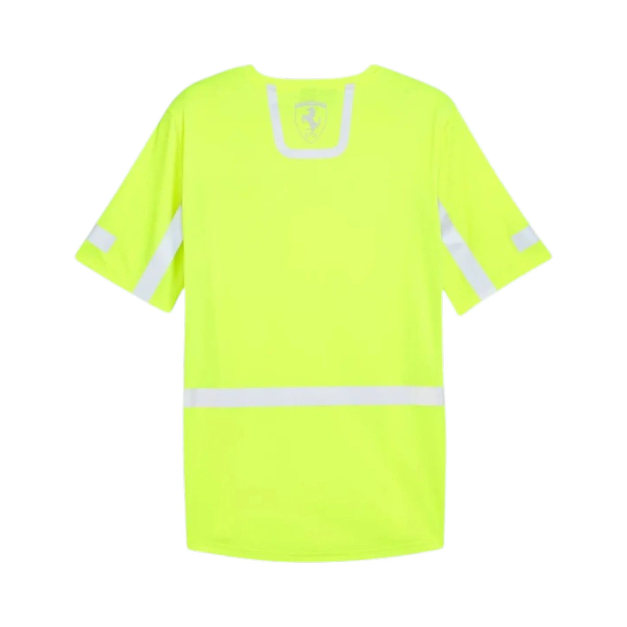 2024 Ferrari Team Reflective F1 T-shirt detail view 2 - Grand Flex Racewear