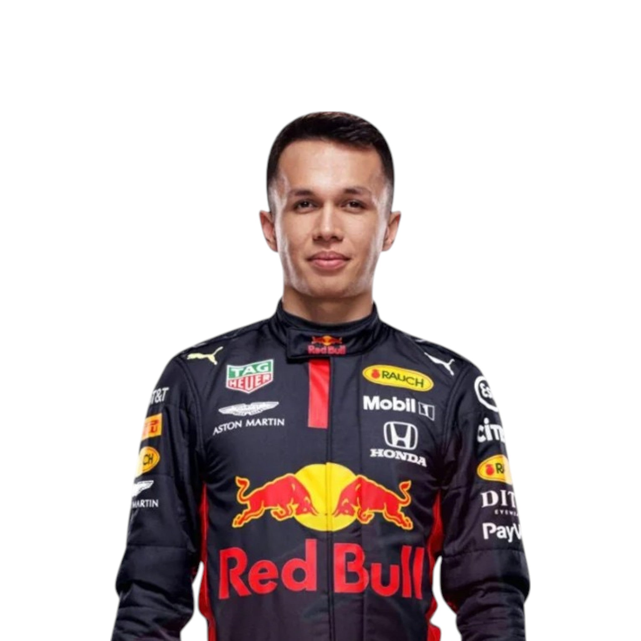 Alexander Albon 2020 Red Bull F1 Race Suit detail view 2 - Grand Flex Racewear