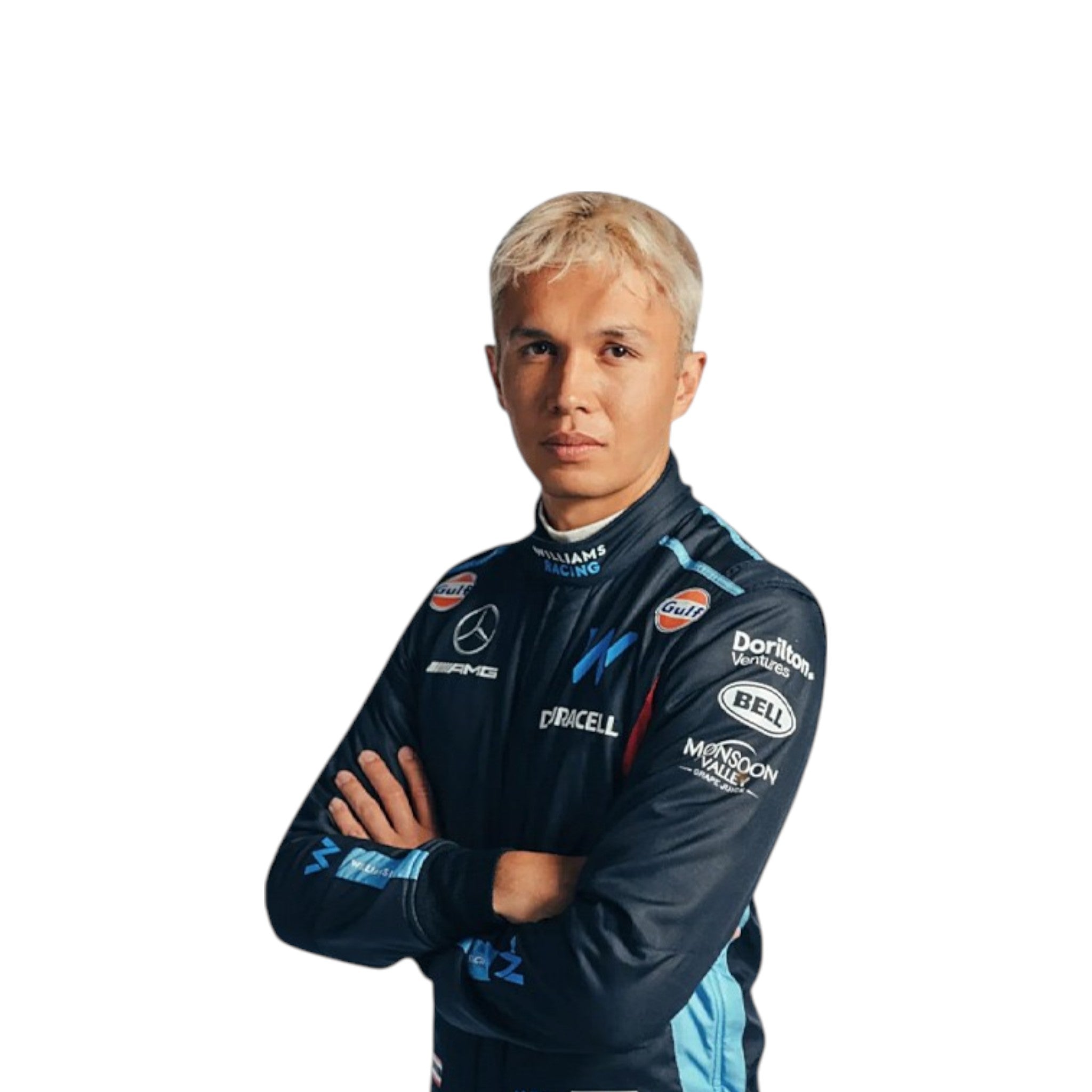 Alexander Albon 2023 Williams F1 Race Suit product view - Grand Flex Racewear
