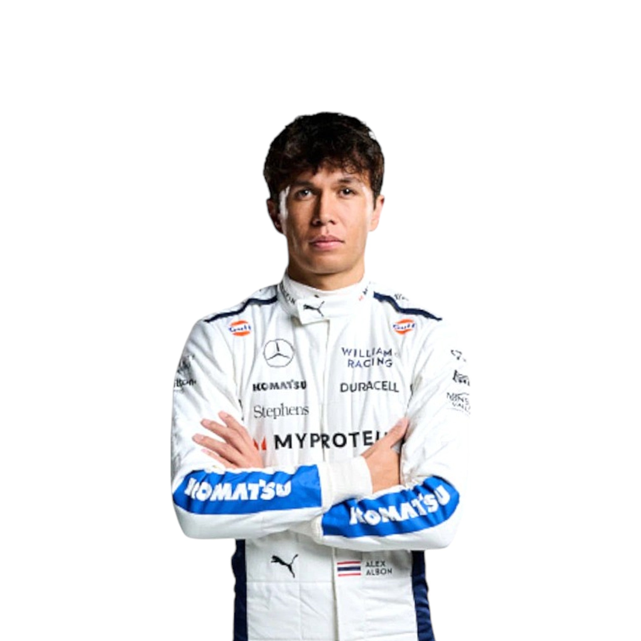 Alexander Albon 2024 Williams F1 Race Suit product view - Grand Flex Racewear