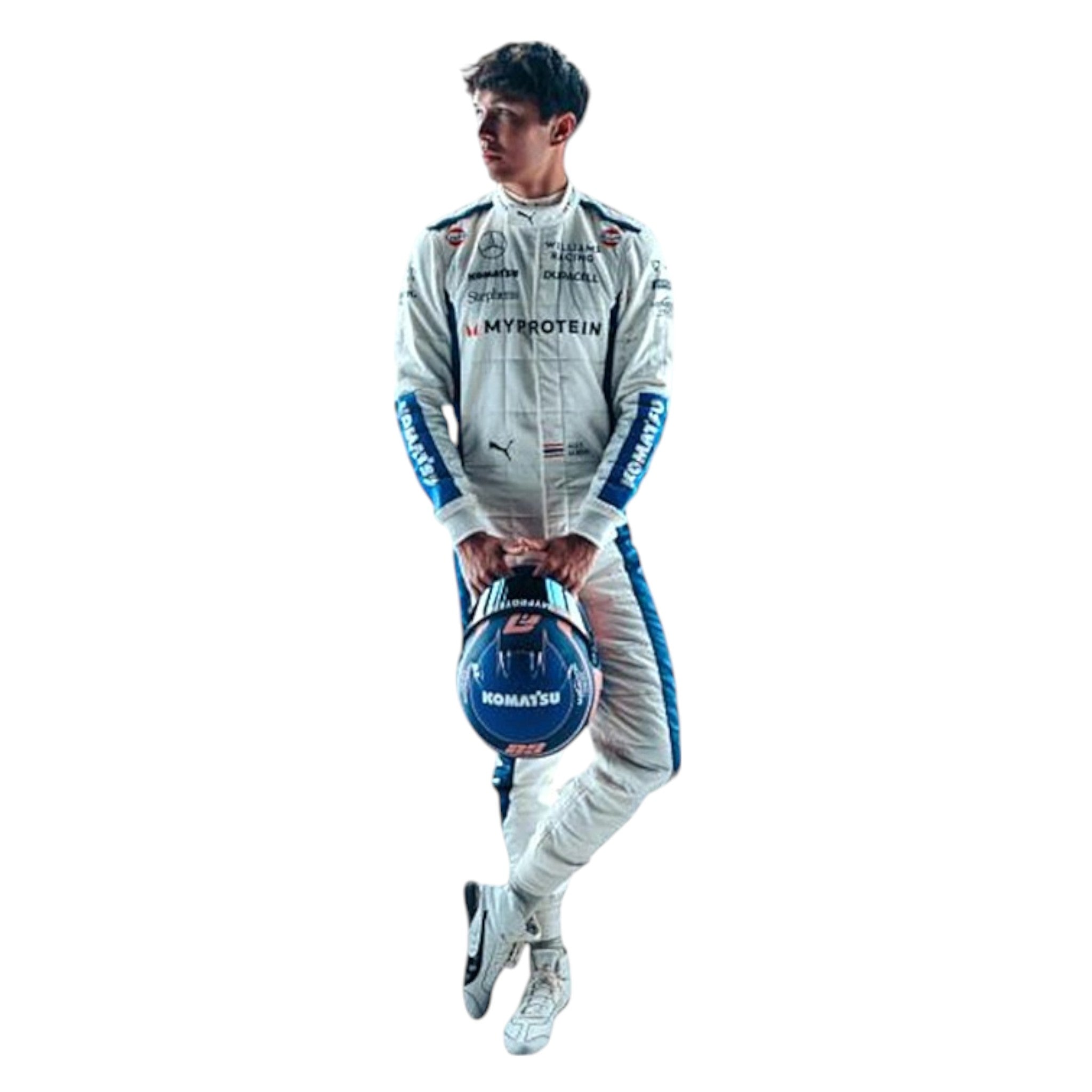 Alexander Albon 2024 Williams F1 Race Suit detail view 4 - Grand Flex Racewear