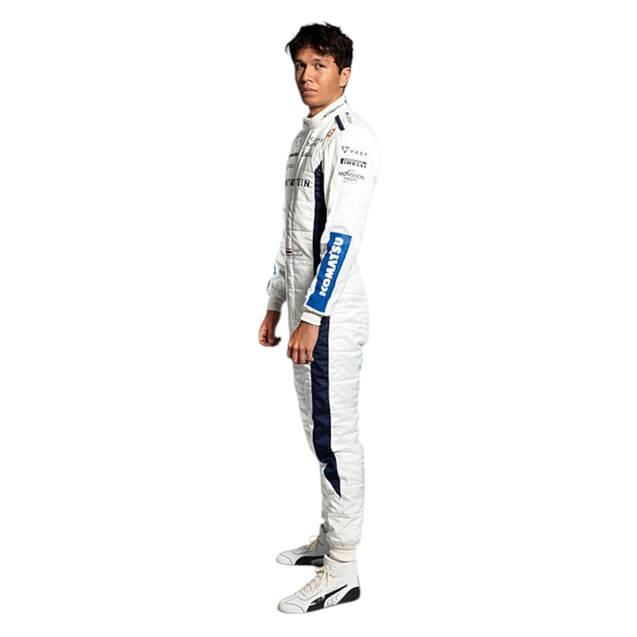 Alexander Albon 2024 Williams F1 Race Suit detail view 5 - Grand Flex Racewear