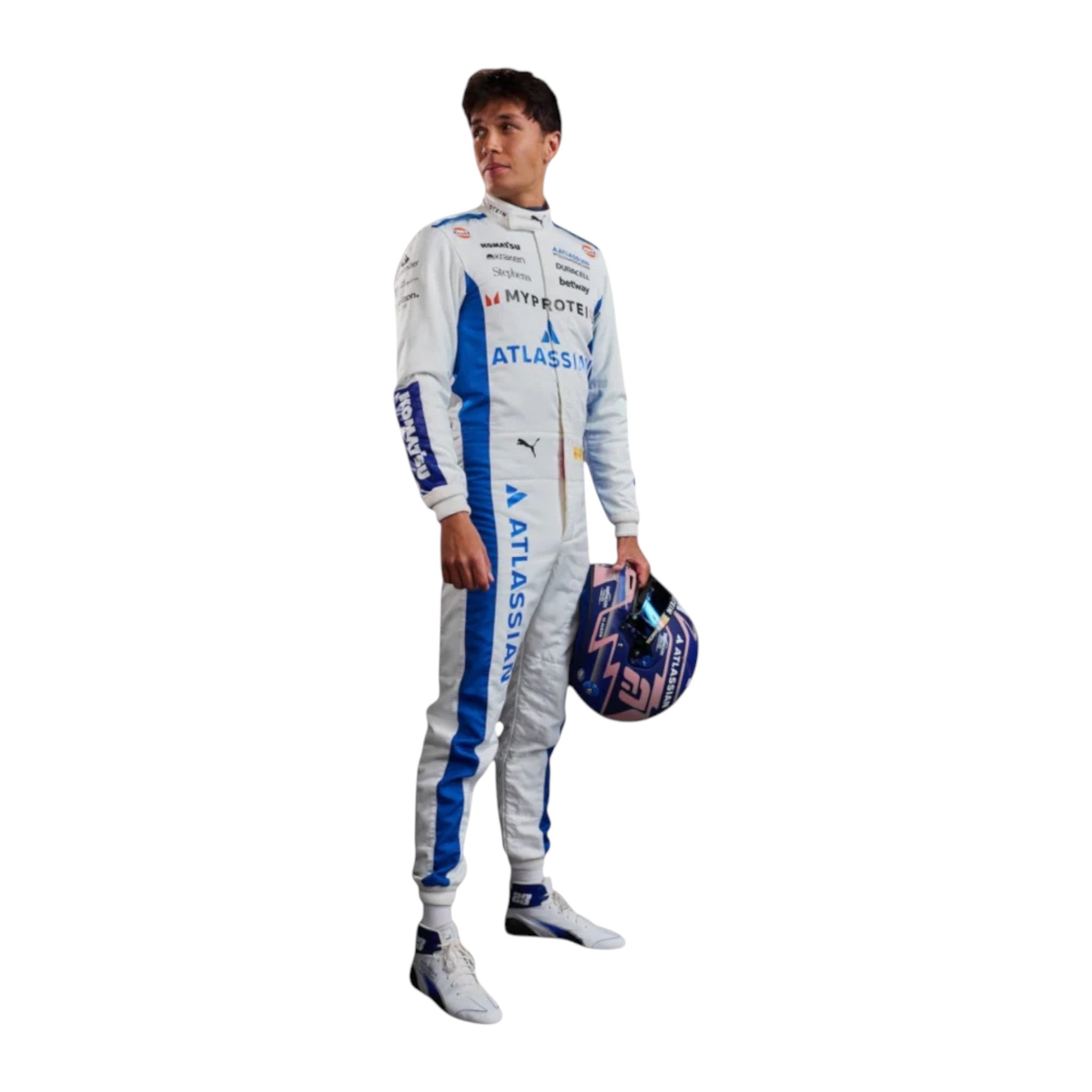Alexander Albon 2025 Williams F1 Race Suit detail view 2 - Grand Flex Racewear