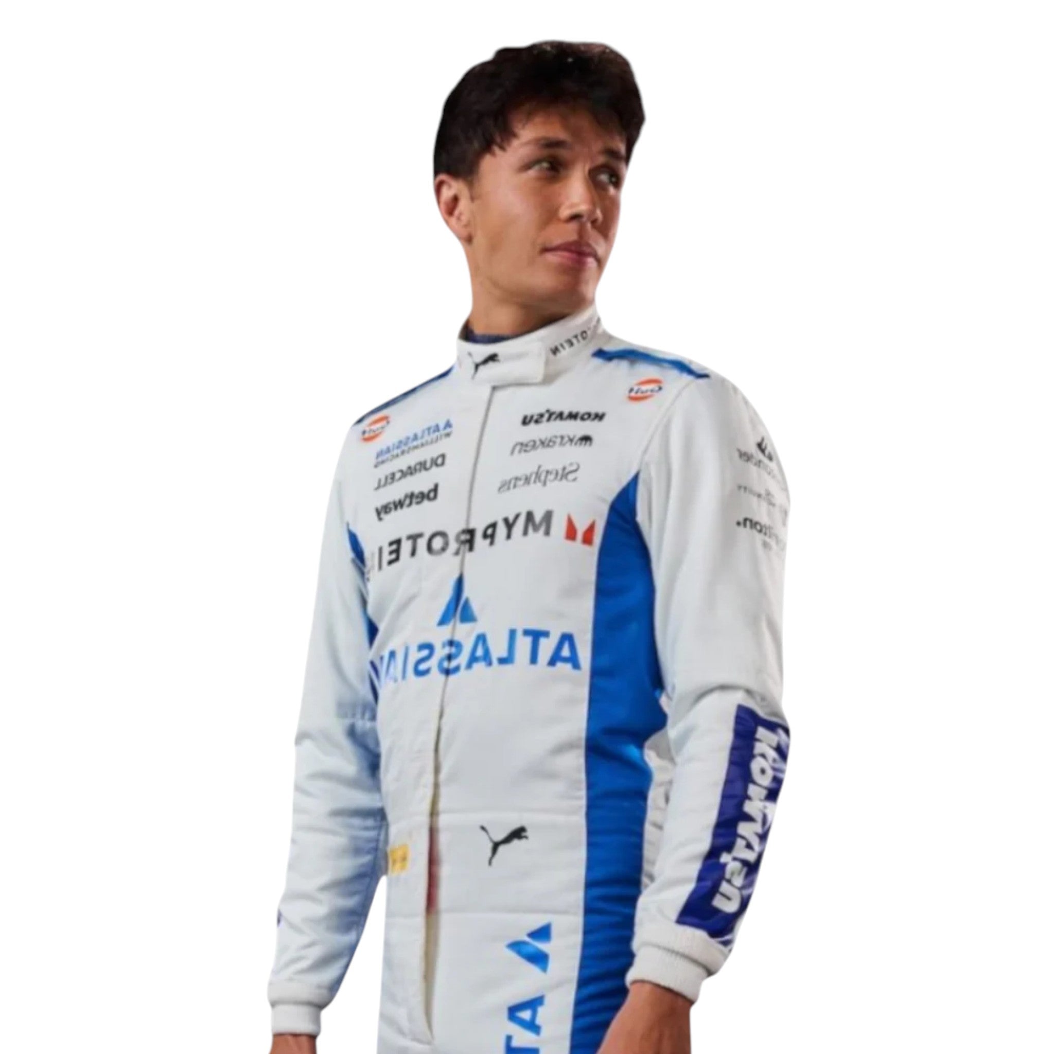 Alexander Albon 2025 Williams F1 Race Suit detail view 6 - Grand Flex Racewear