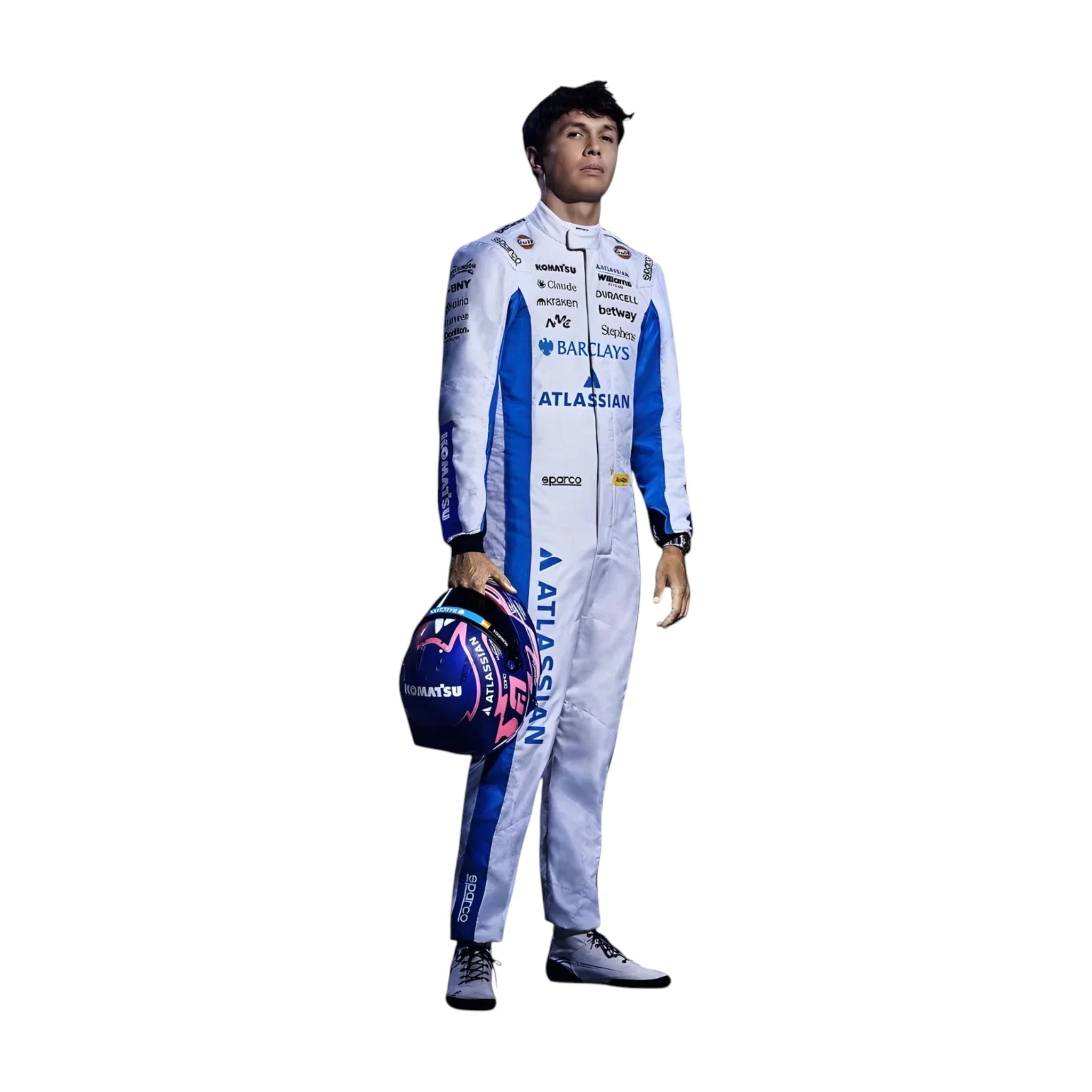 Alexander Albon 2026 Williams F1 Race Suit detail view 2 - Grand Flex Racewear