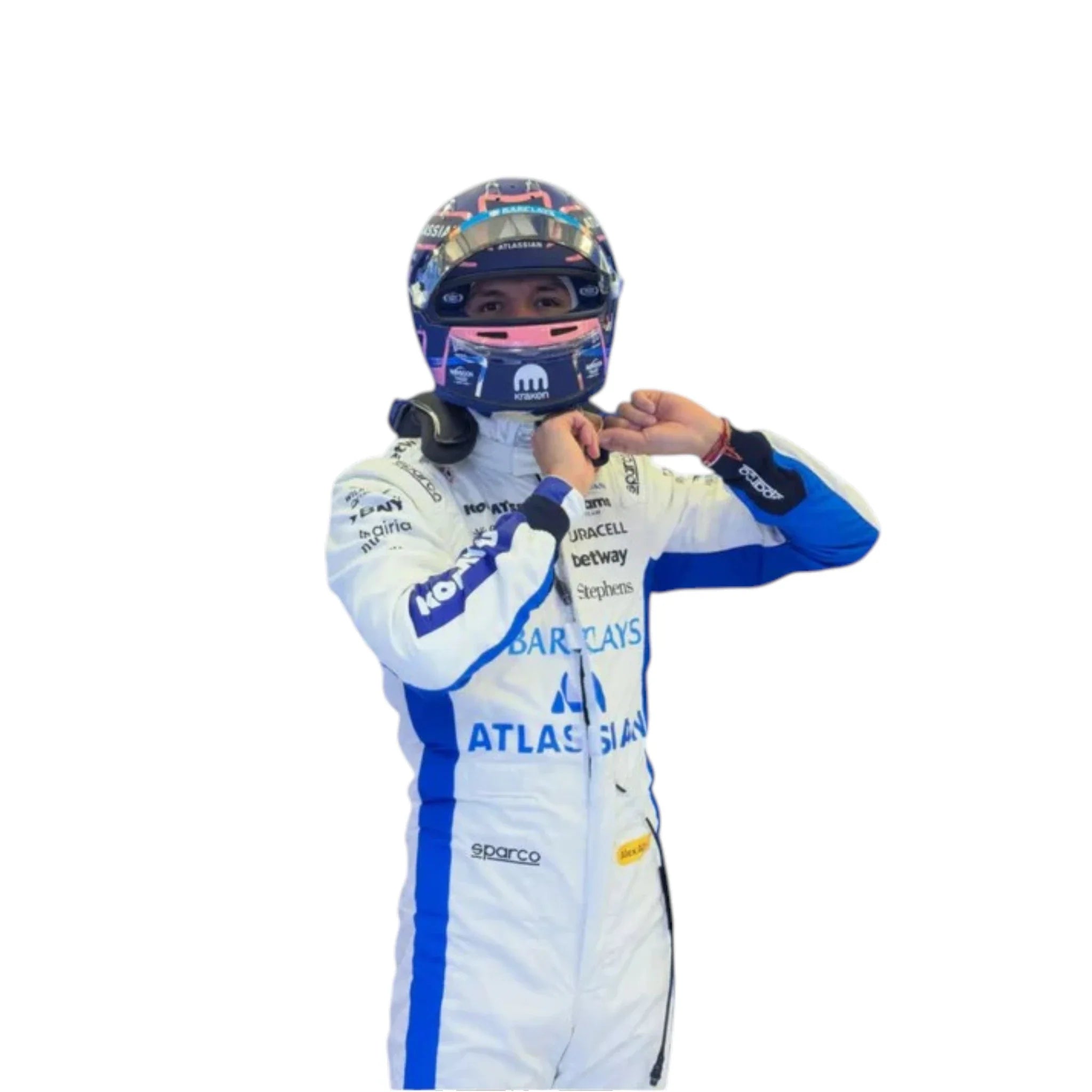 Alexander Albon 2026 Williams F1 Race Suit detail view 4 - Grand Flex Racewear