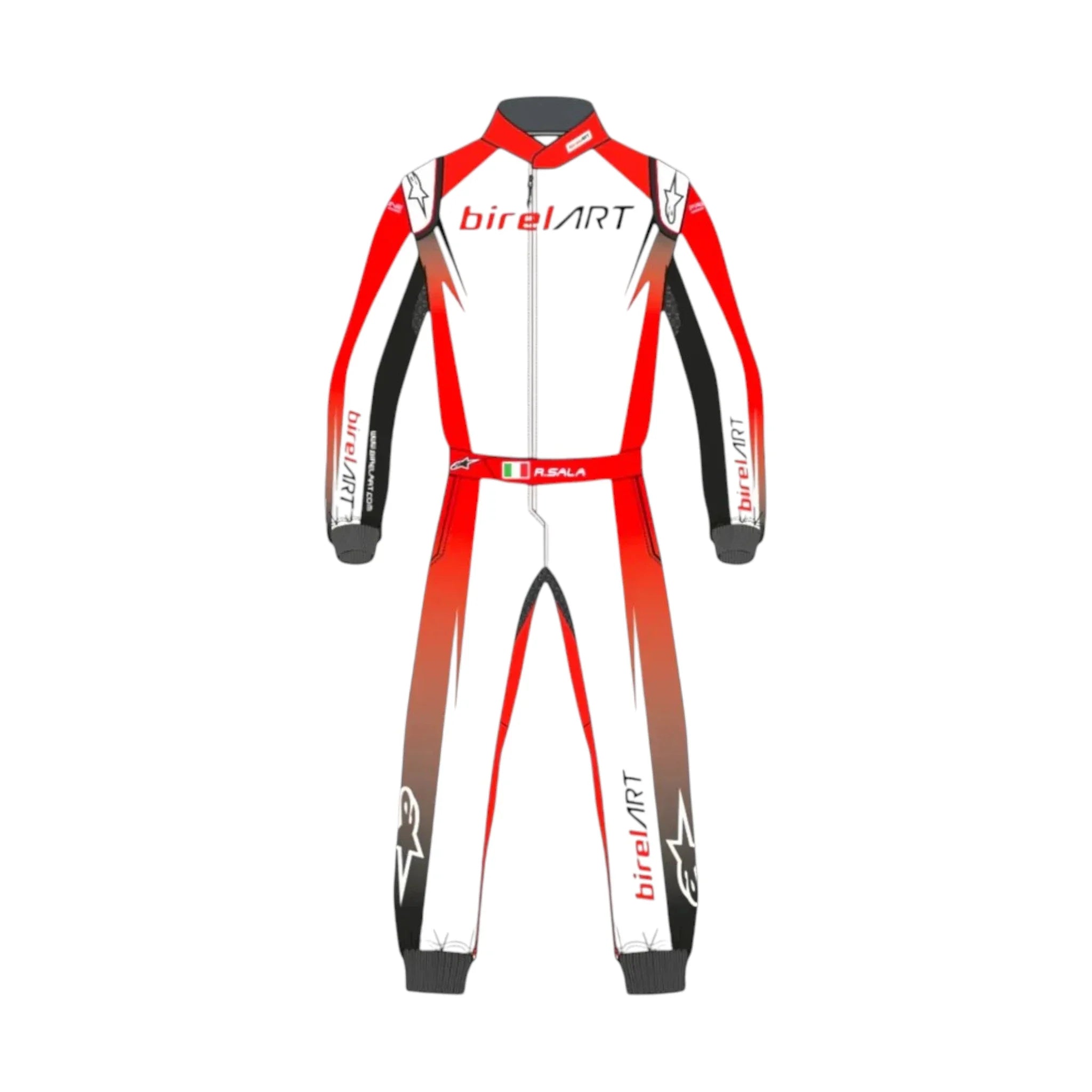 Alpinestars Birel ART Go Kart Racing Suit product view - Grand Flex Racewear
