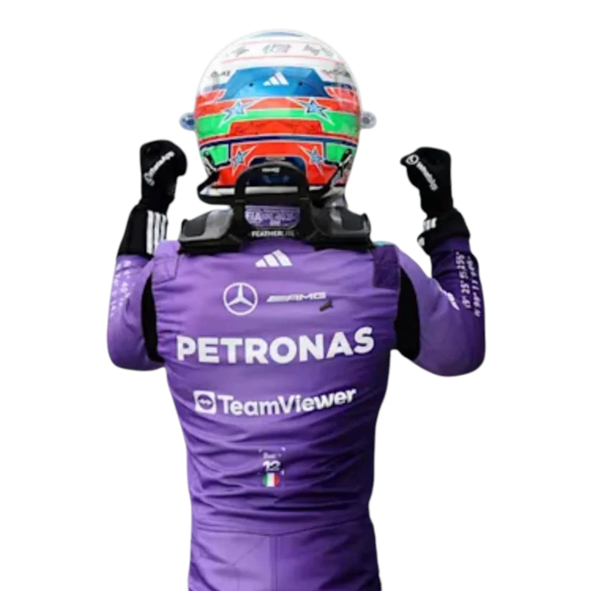 Andrea Kimi Antonelli 2026 Mercedes-AMG Petronas Miami GP F1 Race Suit detail view 3 - Grand Flex Racewear