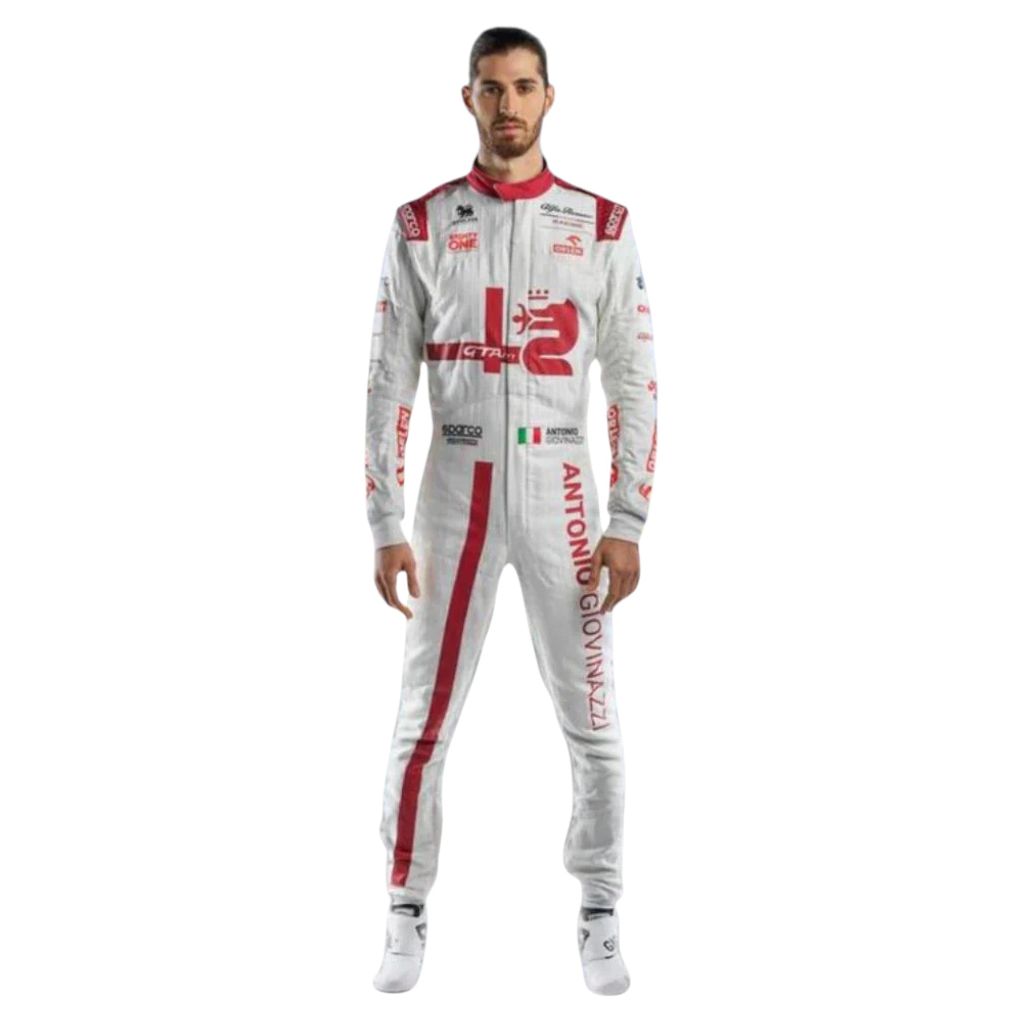 Antonio Giovinazzi 2021 Alfa Romeo F1 Race Suit product view - Grand Flex Racewear