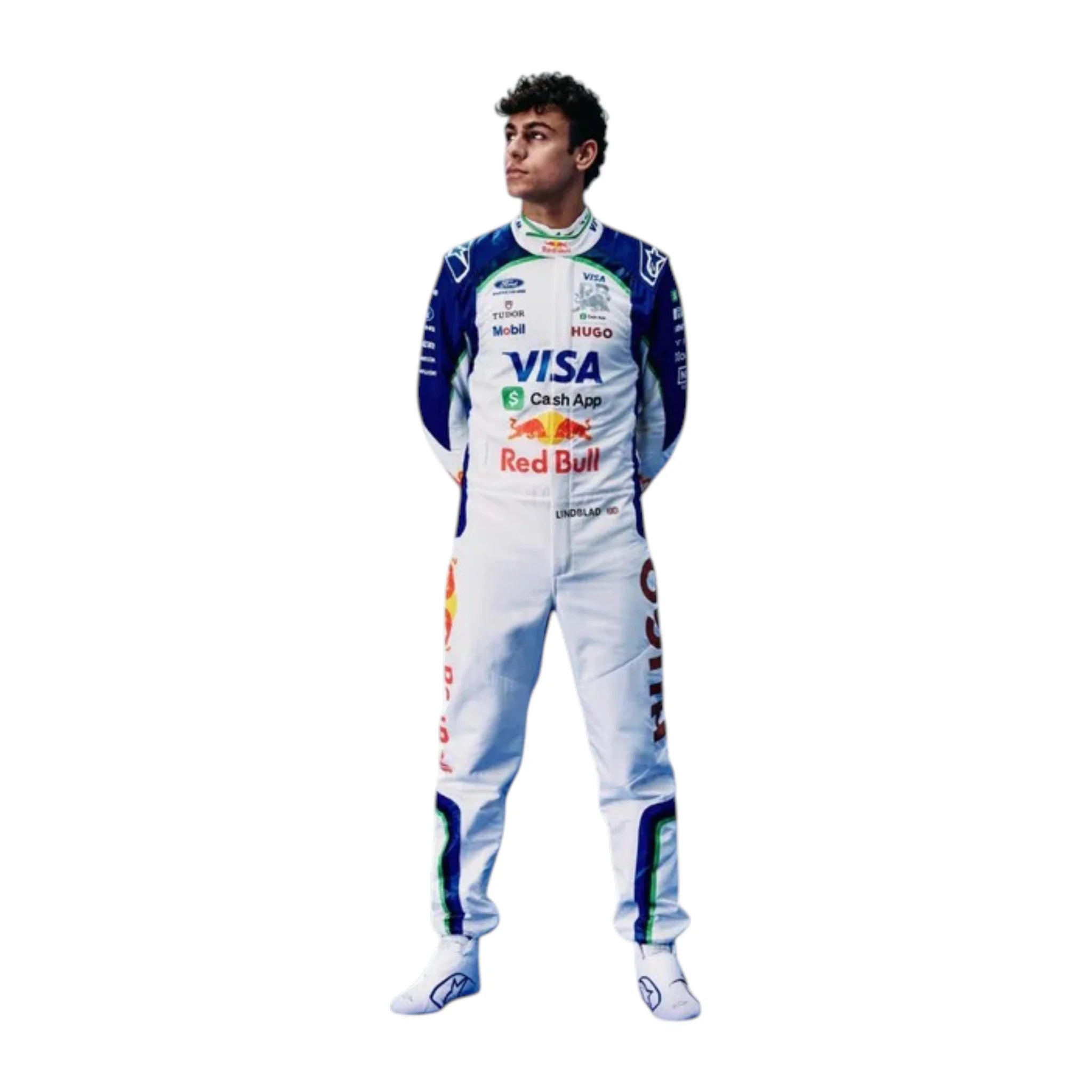 Arvid Lindblad 2026 Racing Bulls F1 Race Suit detail view 3 - Grand Flex Racewear