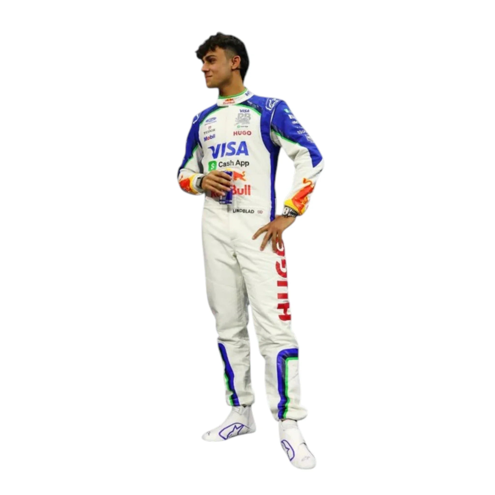 Arvid Lindblad 2026 Racing Bulls F1 Race Suit detail view 5 - Grand Flex Racewear