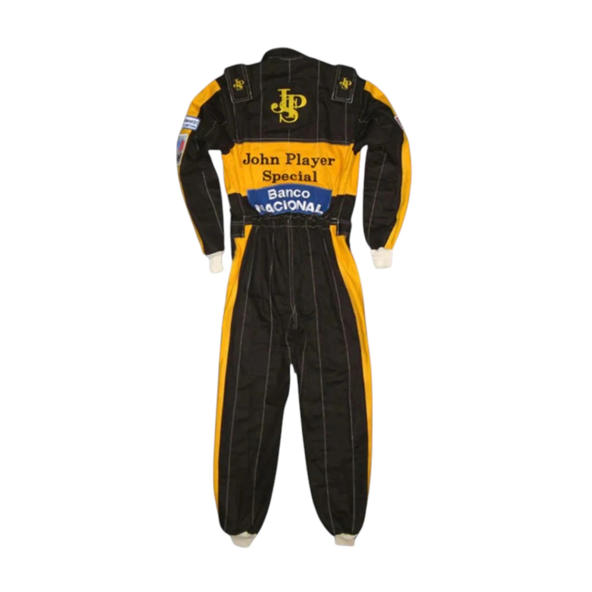 Ayrton Senna 1985 Lotus F1 Racing Suit detail view 4 - Grand Flex Racewear