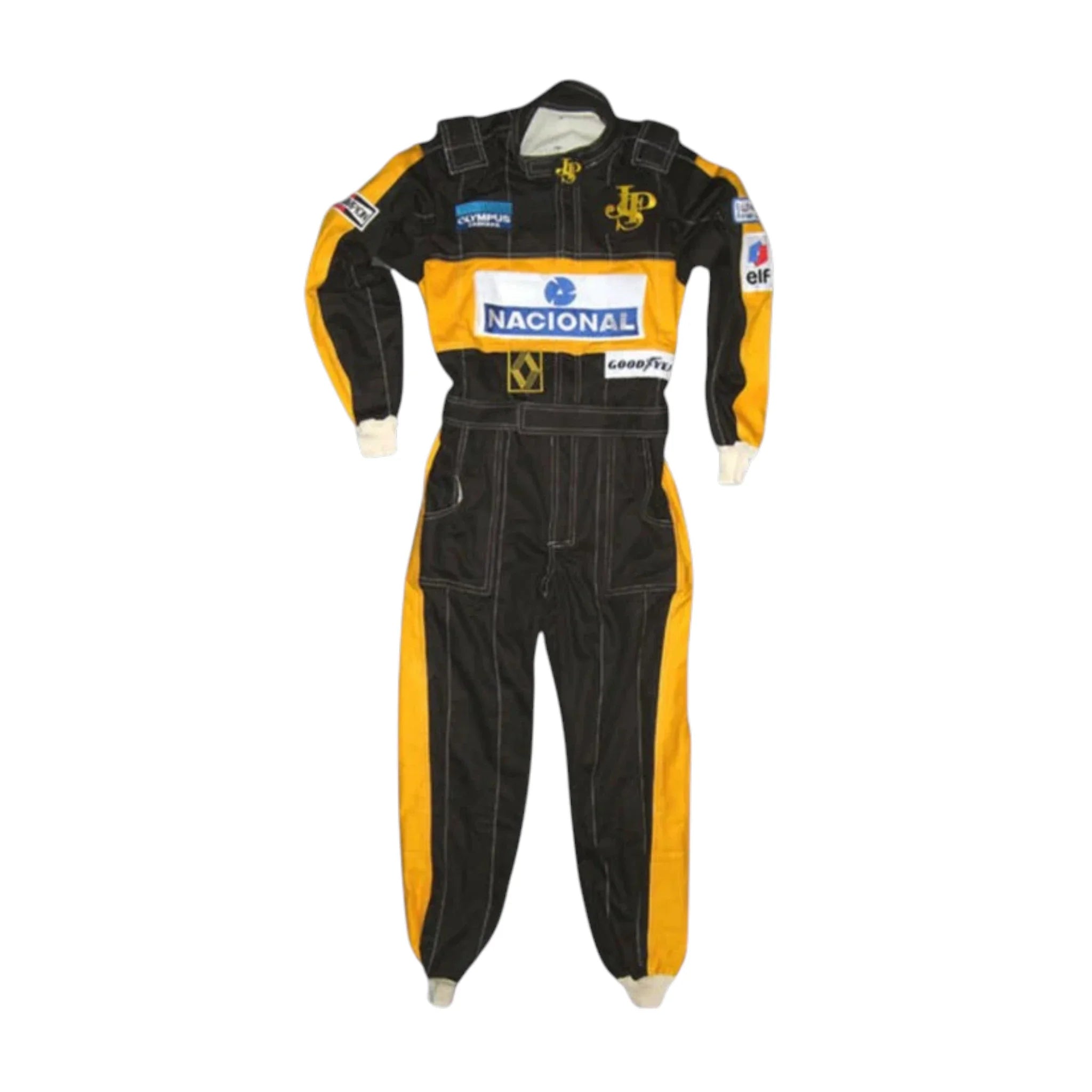 Ayrton Senna 1985 Lotus F1 Racing Suit detail view 5 - Grand Flex Racewear