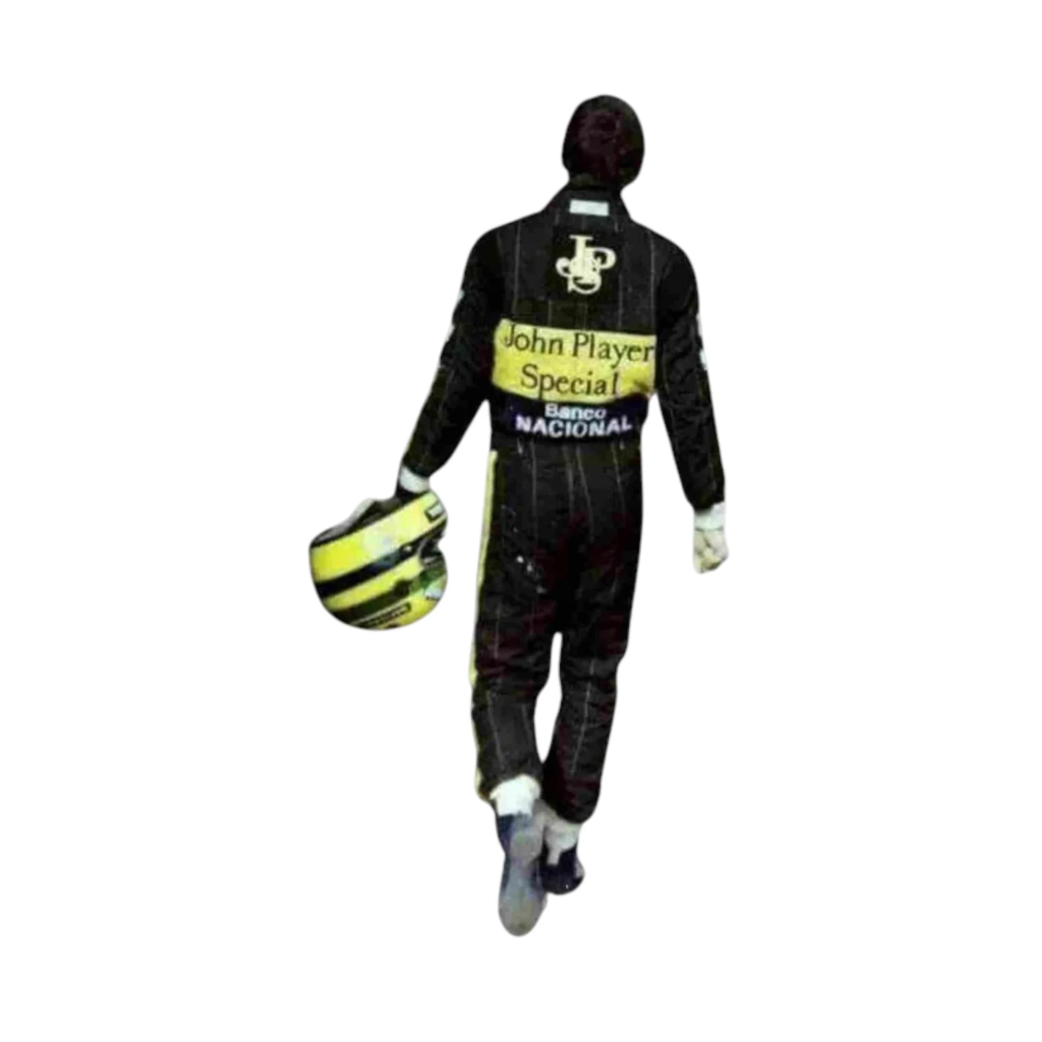 Ayrton Senna 1985 Lotus F1 Racing Suit detail view 6 - Grand Flex Racewear