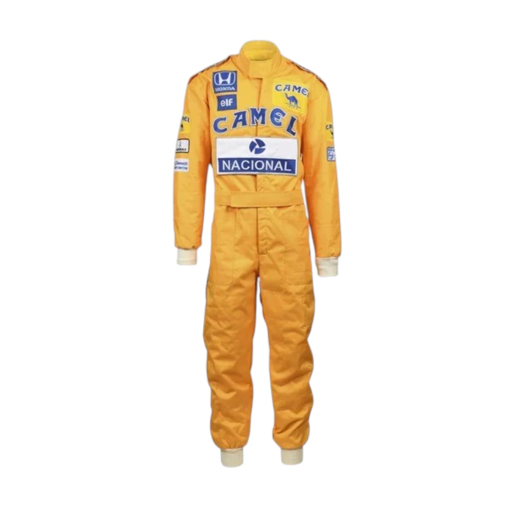 Ayrton Senna 1987 Lotus F1 Racing Suit detail view 2 - Grand Flex Racewear