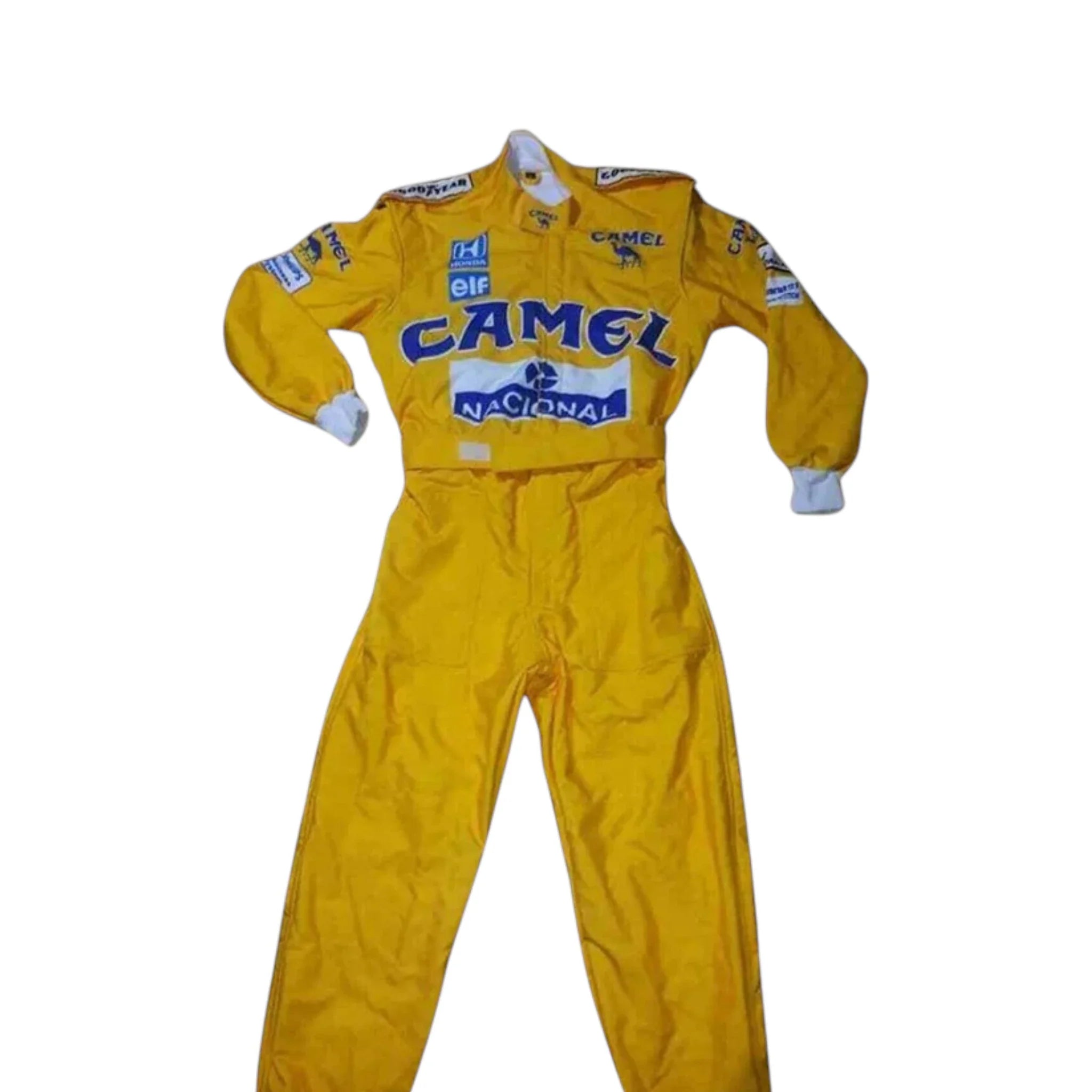 Ayrton Senna 1987 Lotus F1 Racing Suit detail view 3 - Grand Flex Racewear