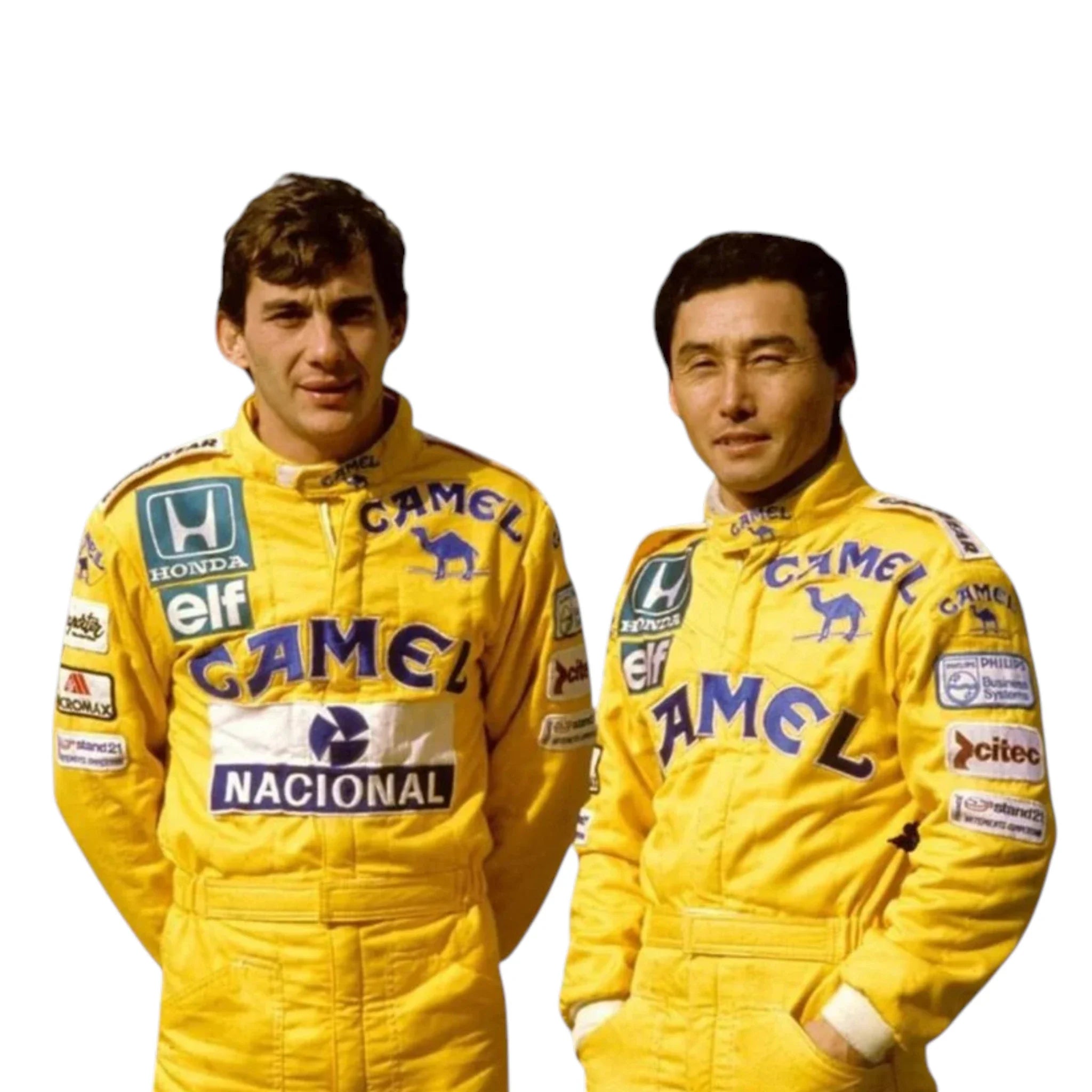 Ayrton Senna 1987 Lotus F1 Racing Suit detail view 5 - Grand Flex Racewear