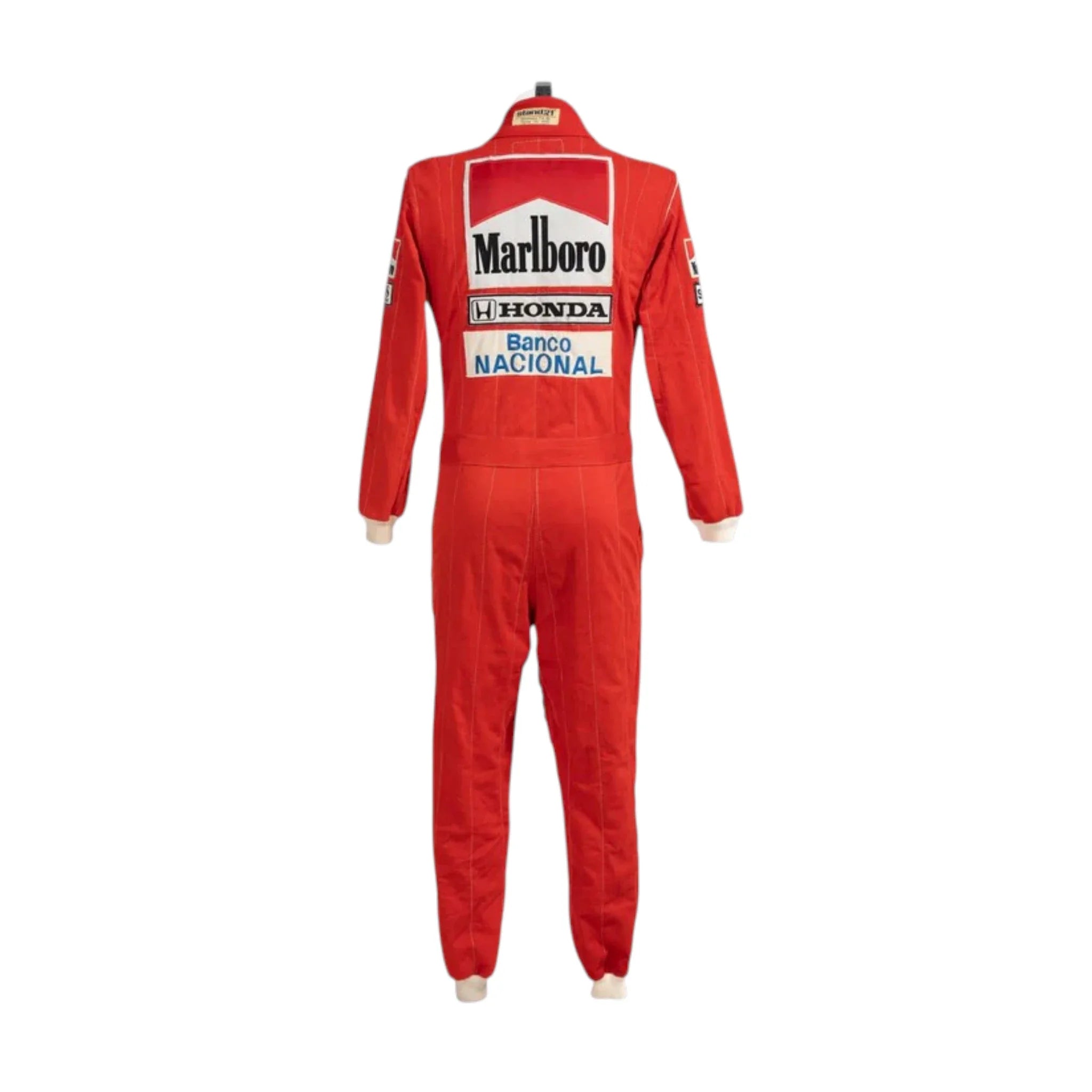Ayrton Senna 1988 McLaren F1 Racing Suit detail view 2 - Grand Flex Racewear