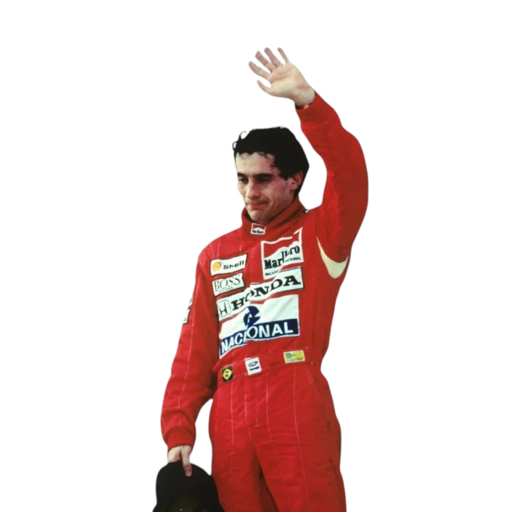 Ayrton Senna 1988 McLaren F1 Racing Suit detail view 4 - Grand Flex Racewear