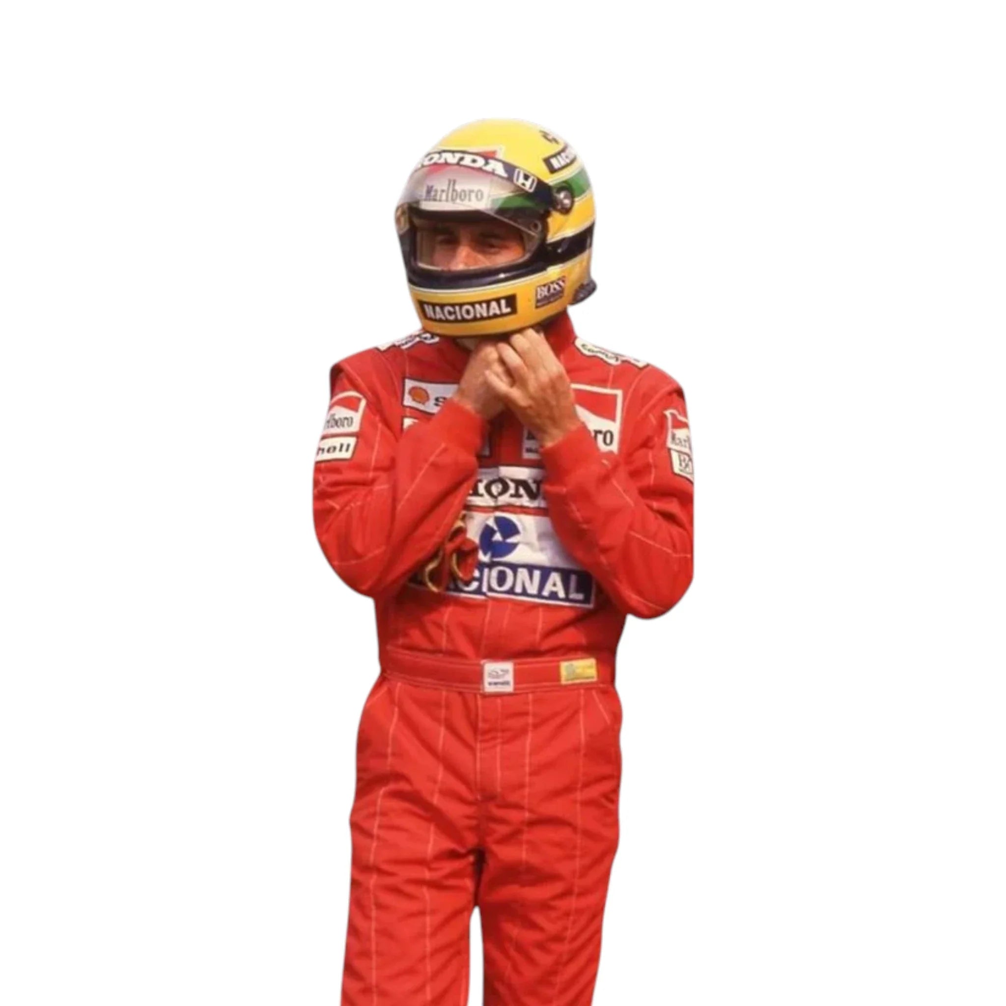 Ayrton Senna 1988 McLaren F1 Racing Suit detail view 5 - Grand Flex Racewear