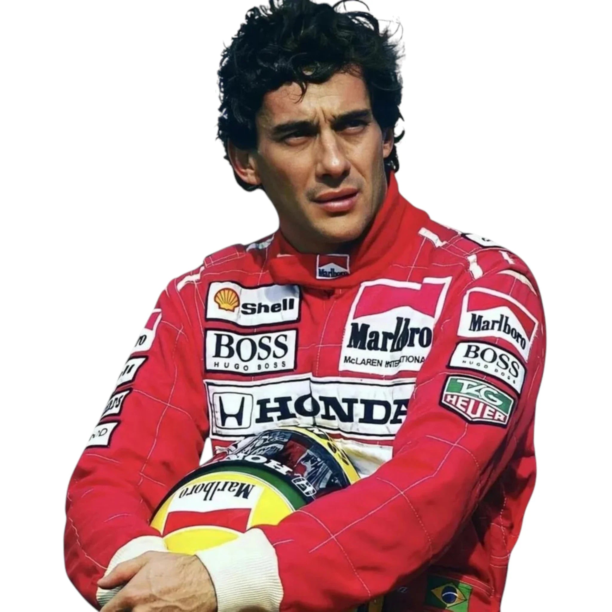 Ayrton Senna 1991 Mclaren F1 Racing Suit detail view 5 - Grand Flex Racewear