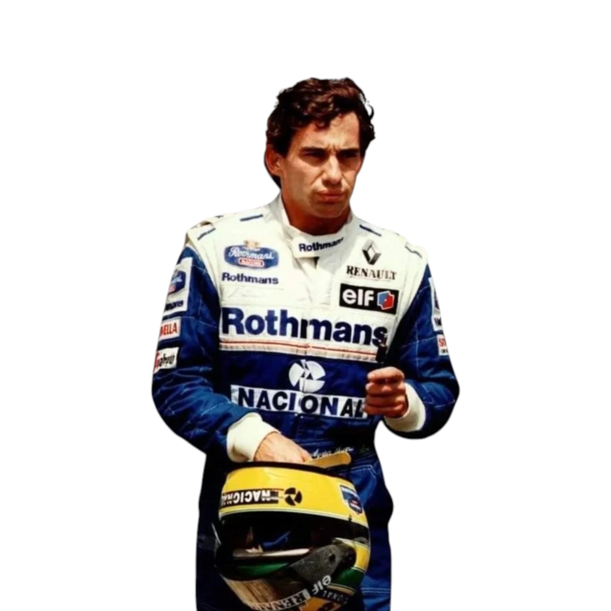 Ayrton Senna 1994 Williams F1 Racing Suit detail view 6 - Grand Flex Racewear