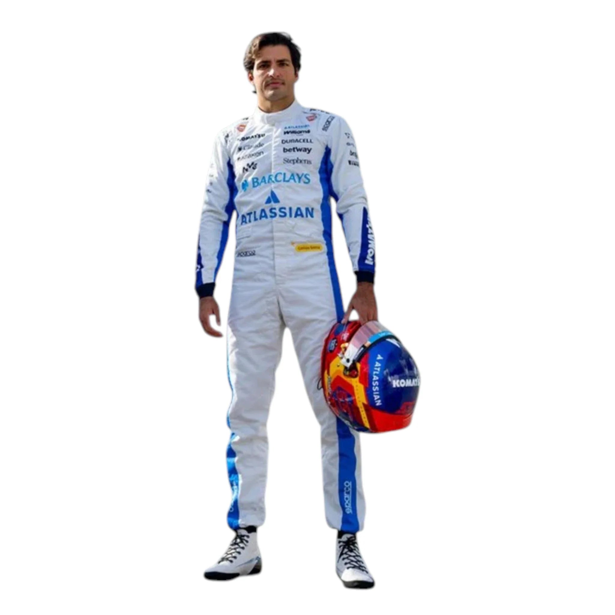 Carlos Sainz 2026 Williams F1 Race Suit detail view 3 - Grand Flex Racewear