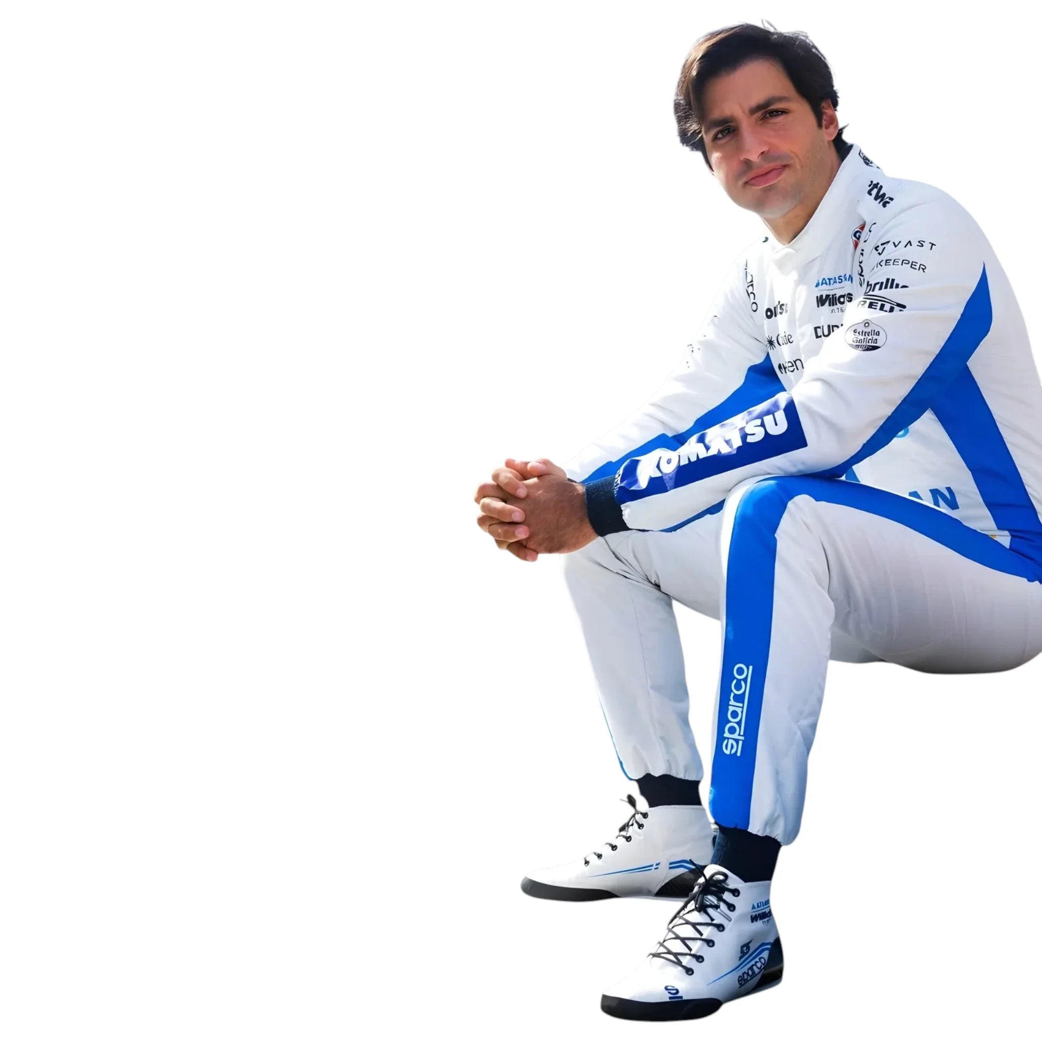 Carlos Sainz 2026 Williams F1 Race Suit detail view 5 - Grand Flex Racewear