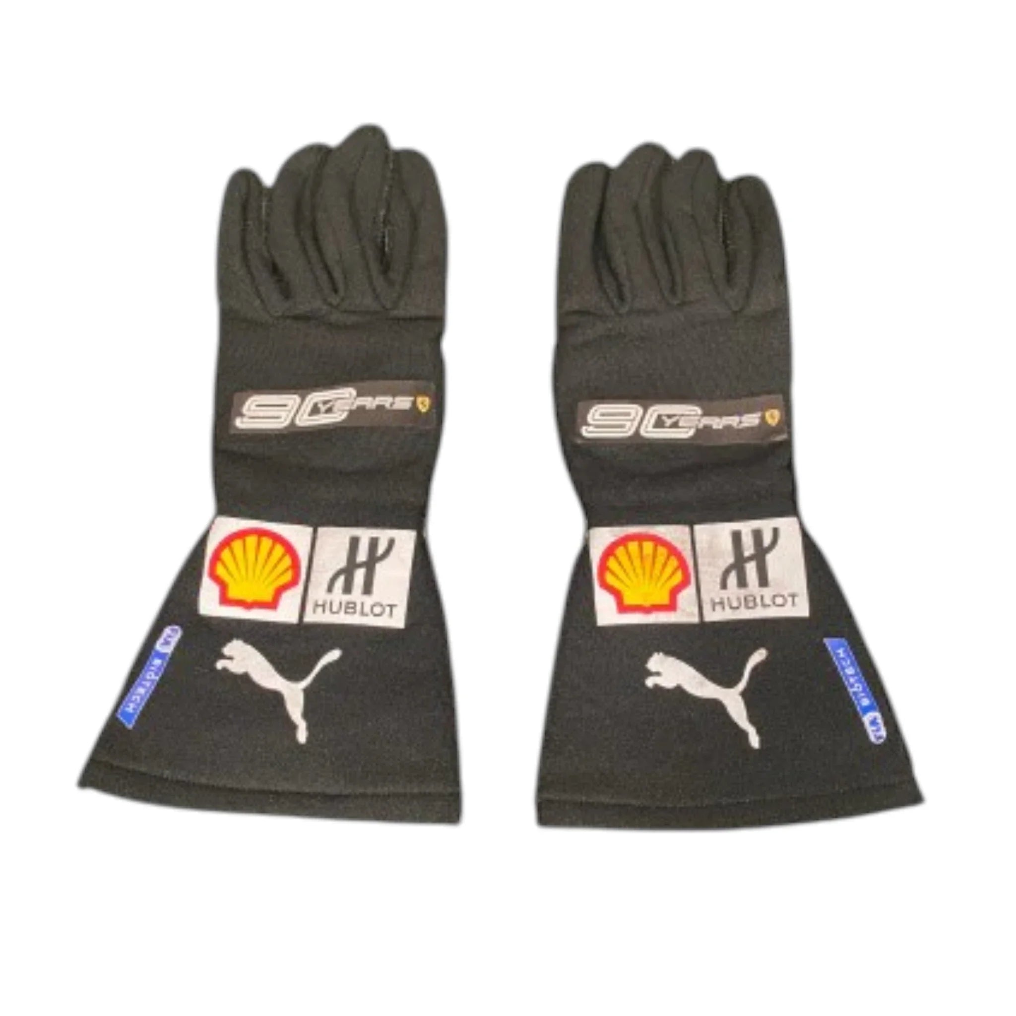 Charles Leclerc 2019 Ferrari F1 Racing Gloves product view - Grand Flex Racewear