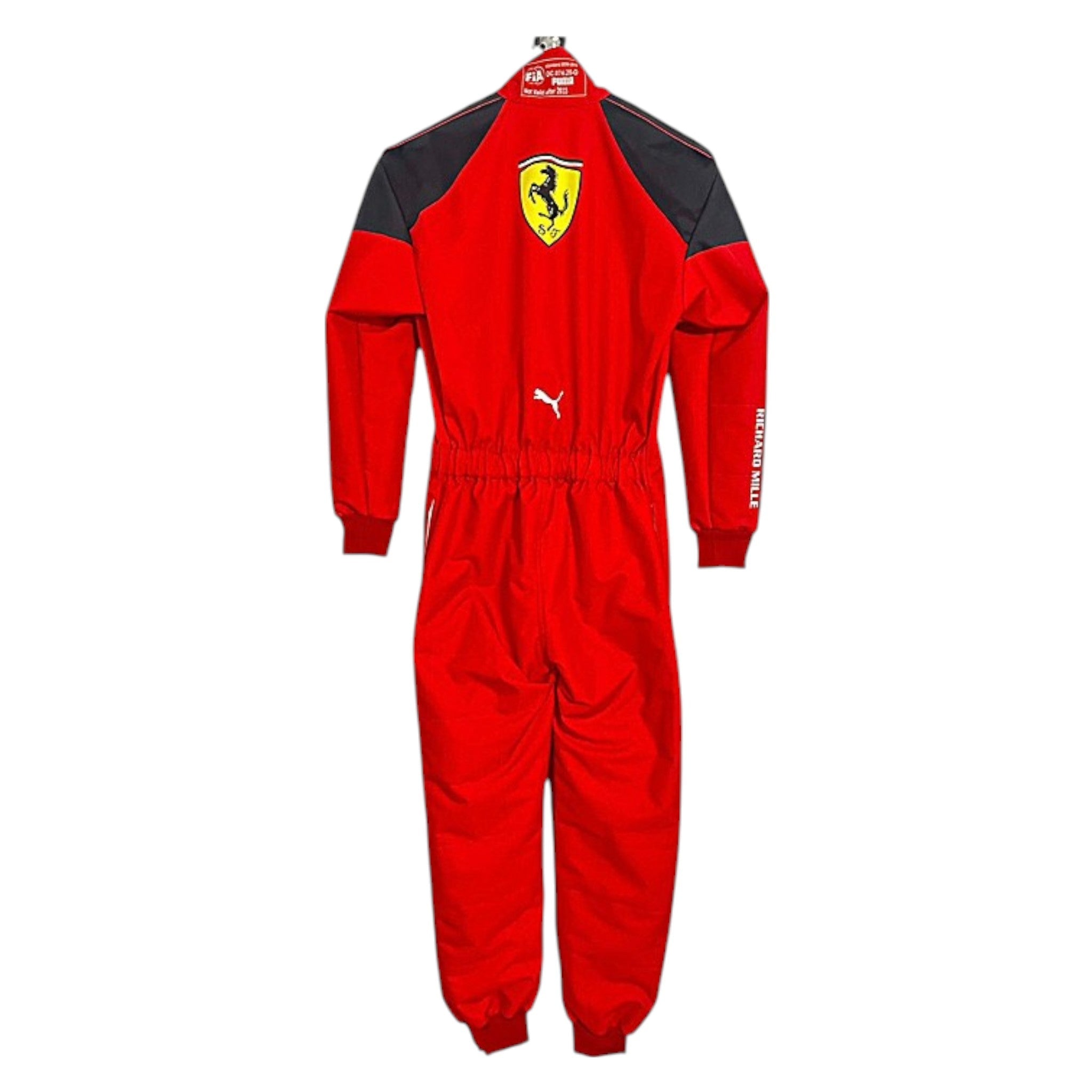 Charles Leclerc 2023 Ferrari F1 Race Suit detail view 2 - Grand Flex Racewear