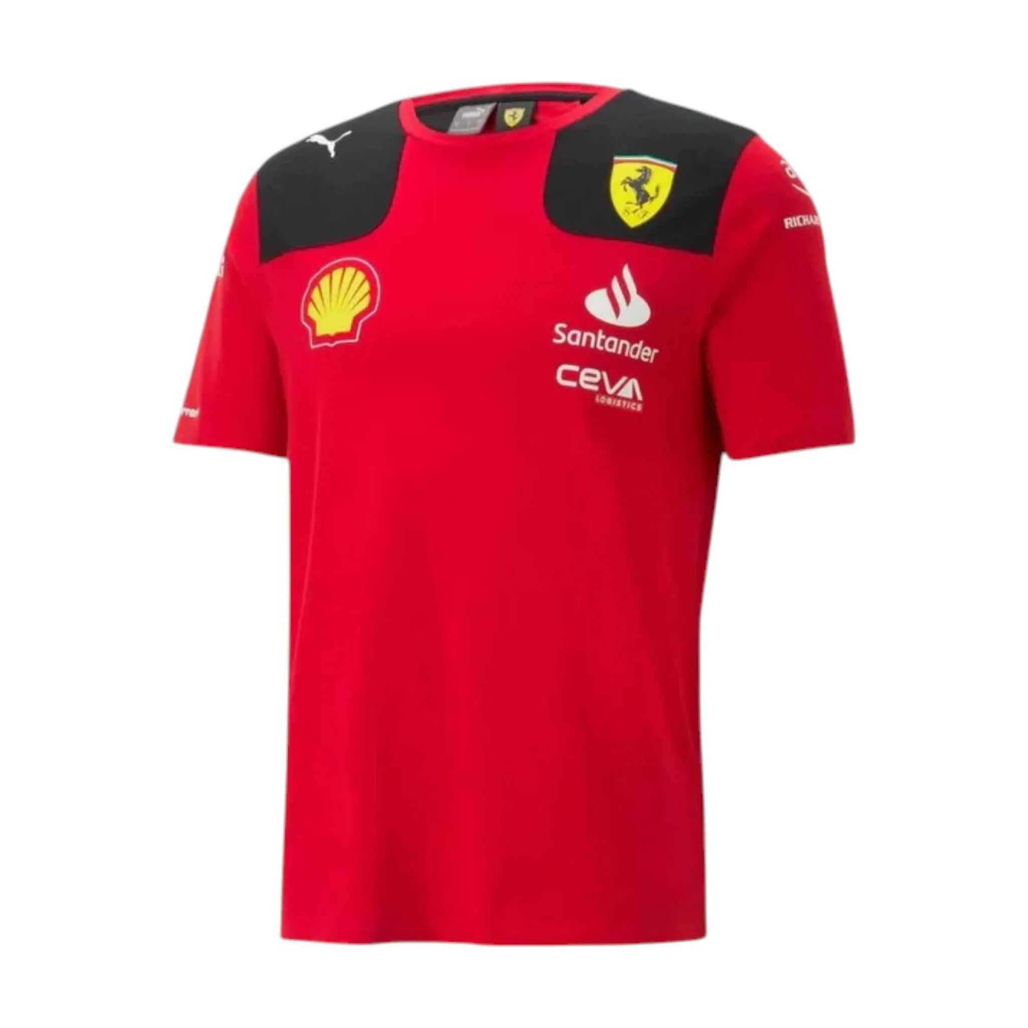 Charles Leclerc 2023 Ferrari F1 Racing T-Shirt product view - Grand Flex Racewear