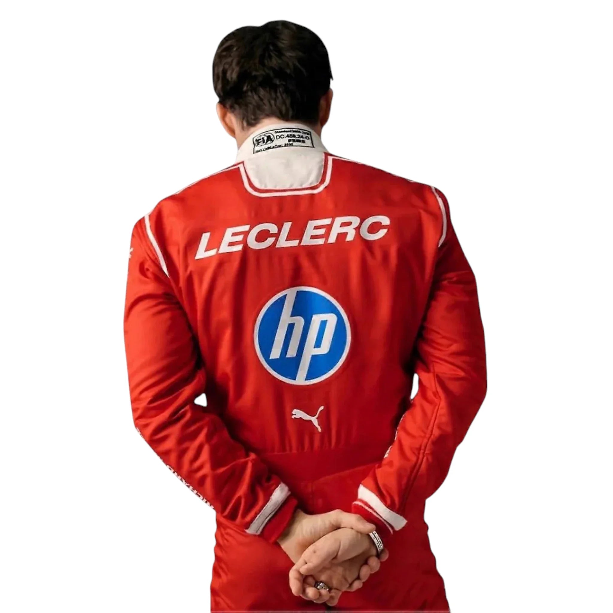 Charles Leclerc 2026 Ferrari F1 Race Suit detail view 3 - Grand Flex Racewear