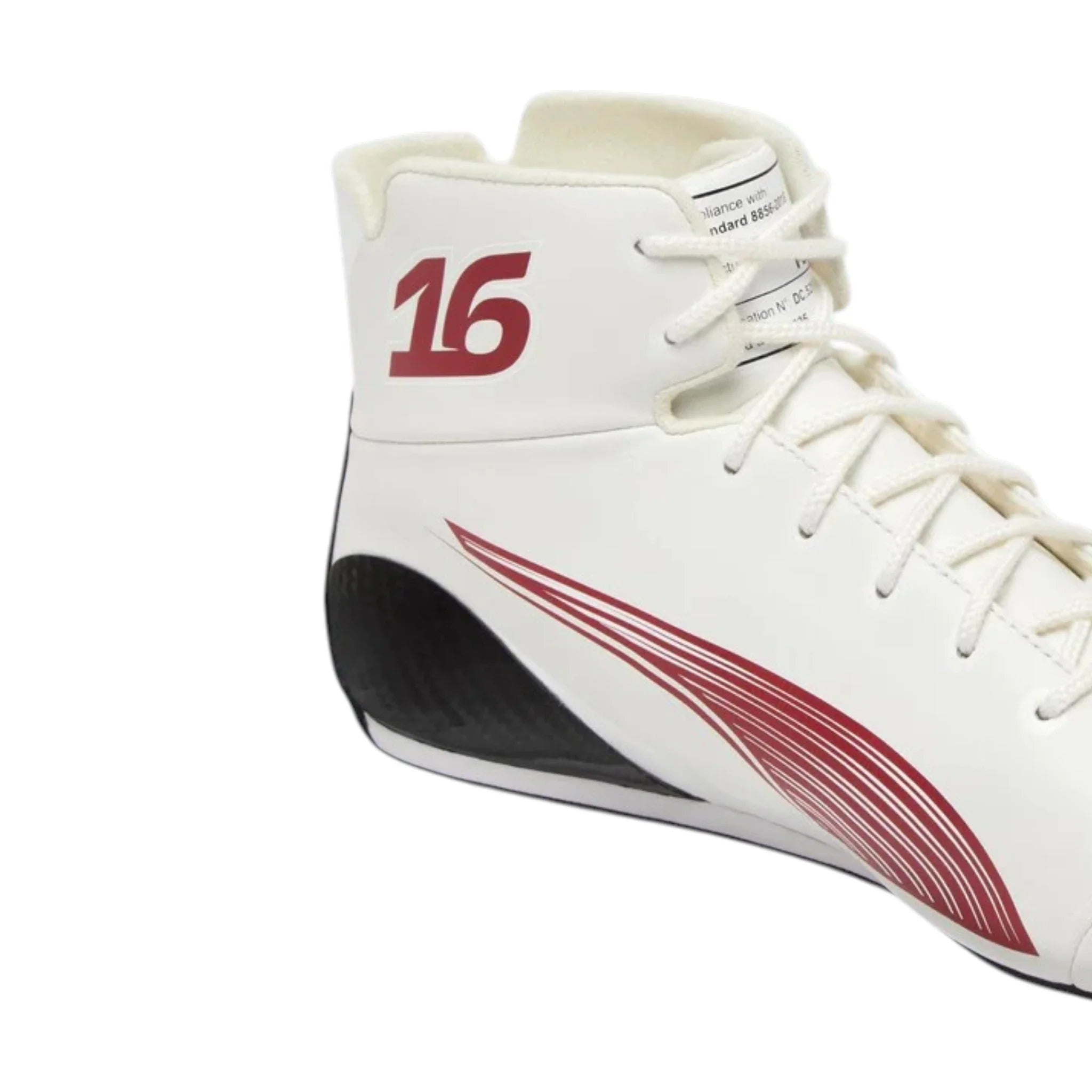 Charles Leclerc 2026 Ferrari Monaco GP F1 Racing Shoes detail view 3 - Grand Flex Racewear