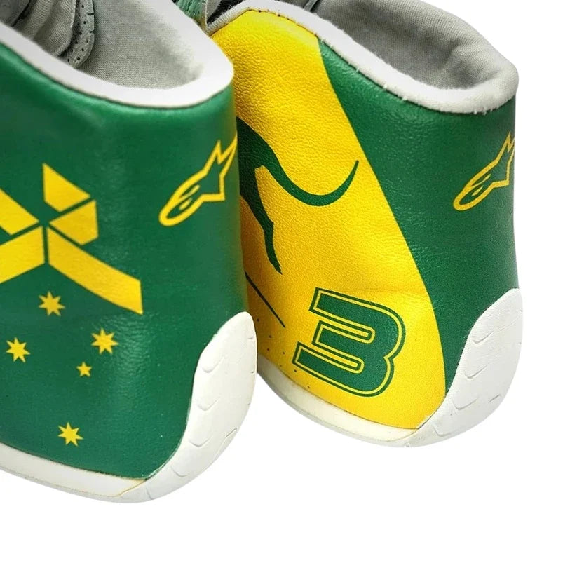 Daniel Ricciardo 2019 Renault Australian GP F1 Racing Shoes detail view 3 - Grand Flex Racewear