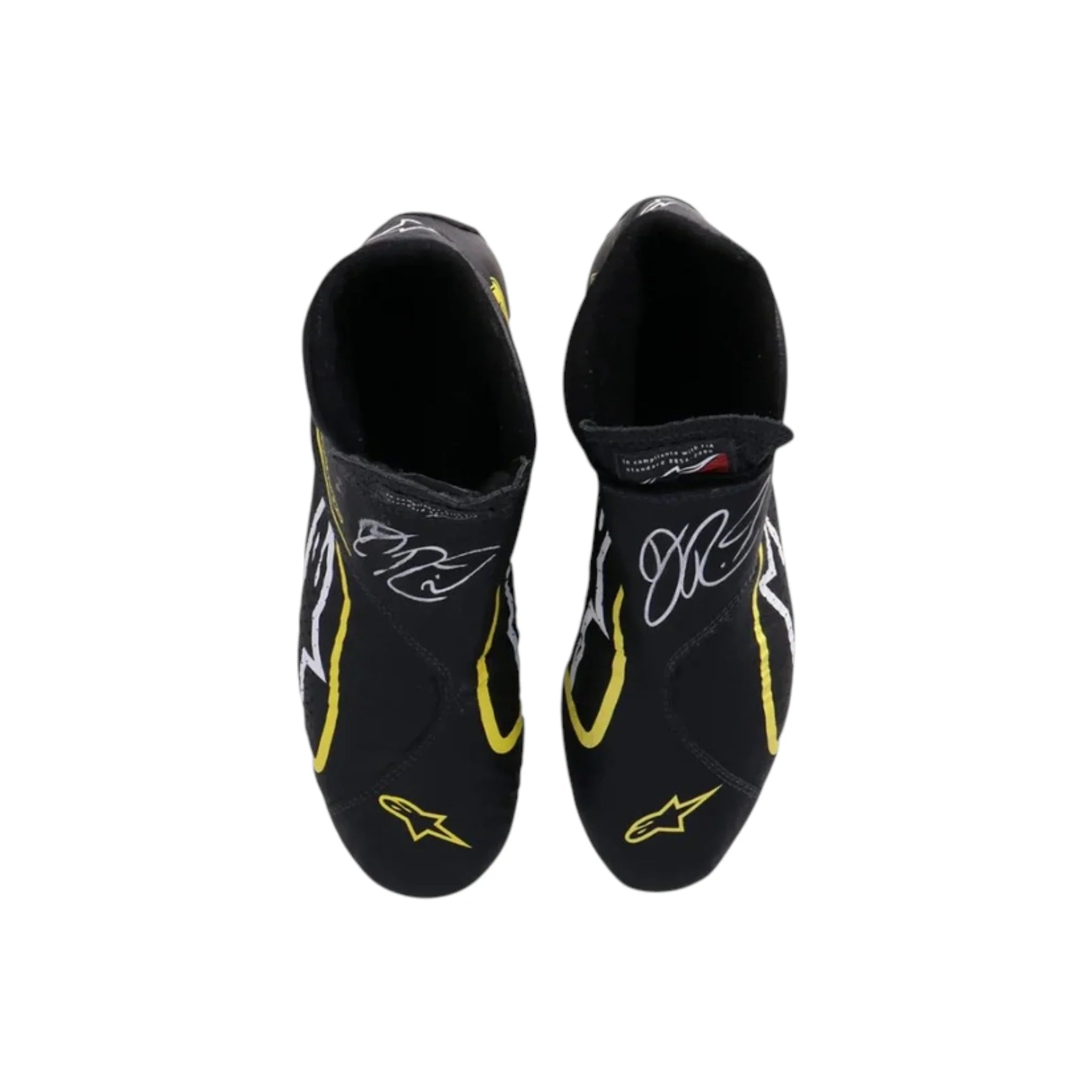 Daniel Ricciardo 2019 Renault F1 Racing Shoes detail view 2 - Grand Flex Racewear