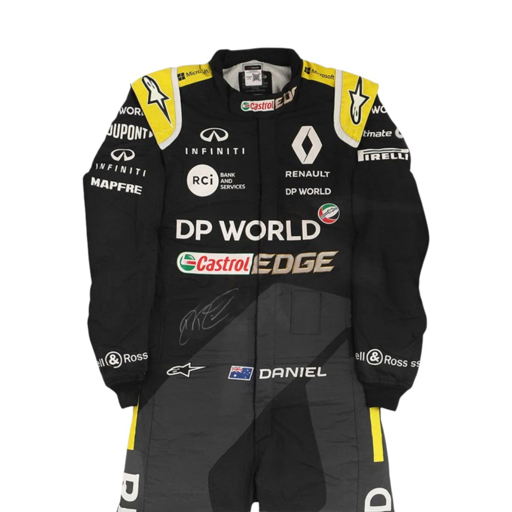 Daniel Ricciardo 2020 Renault F1 Race Suit detail view 2 - Grand Flex Racewear