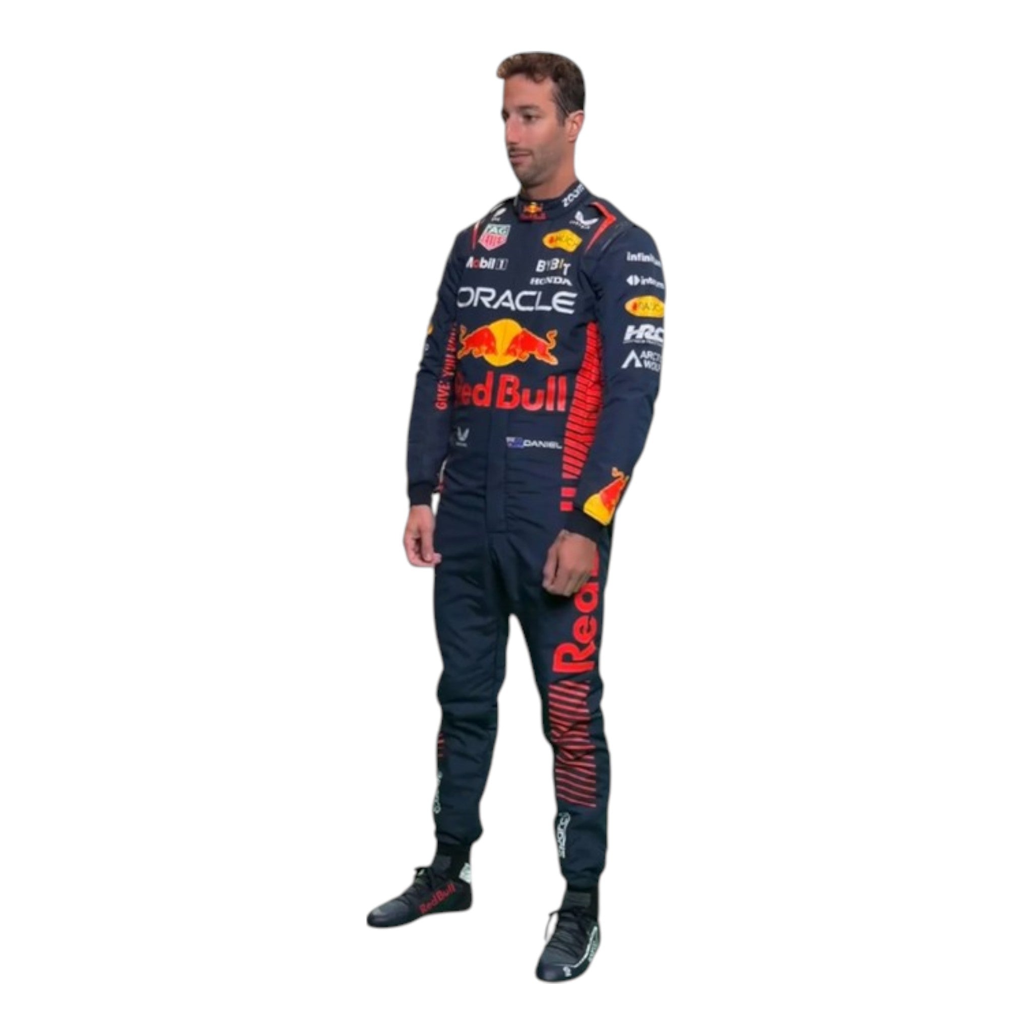 Daniel Ricciardo 2023 Red Bull F1 Race Suit product view - Grand Flex Racewear