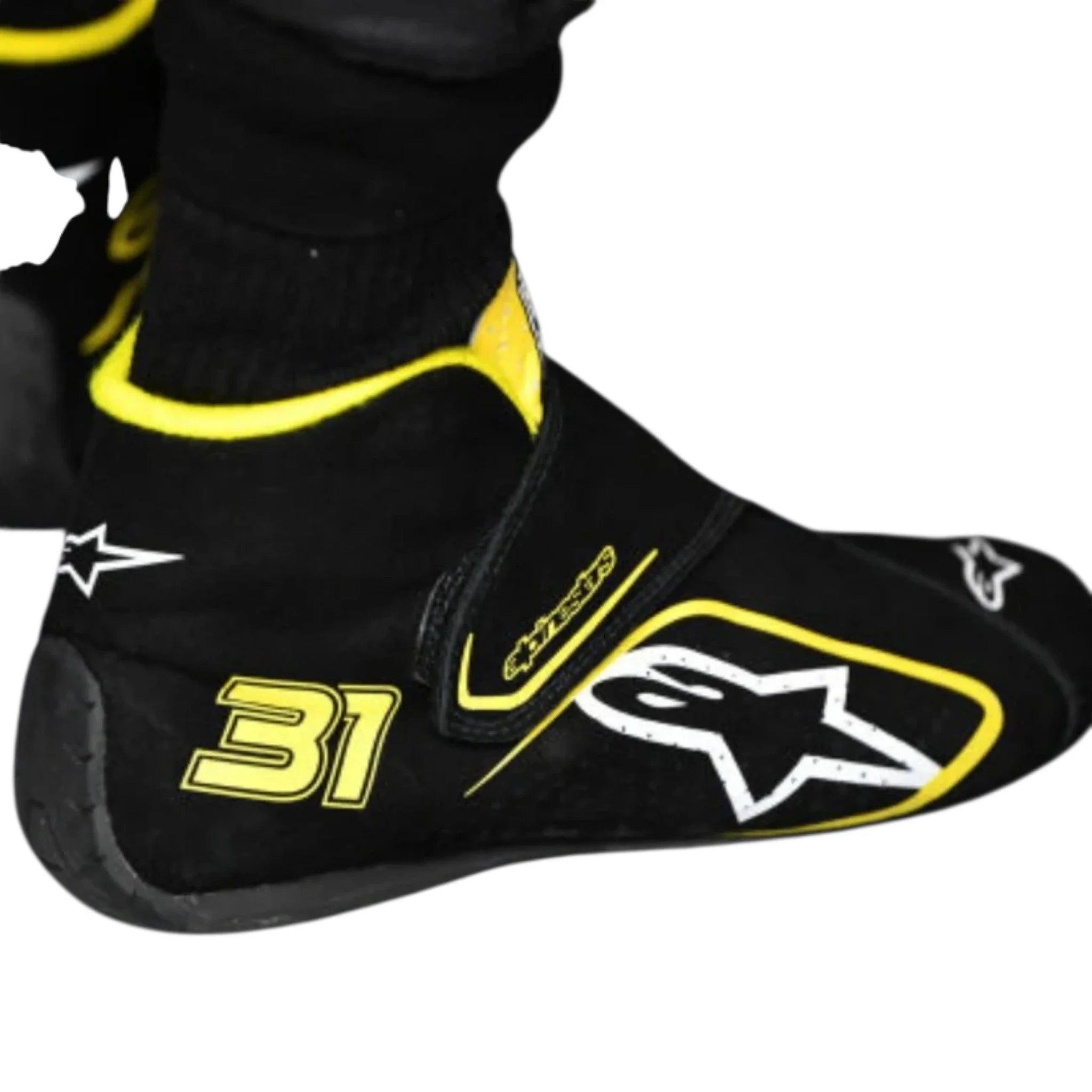 Esteban Ocon 2020 Renault Tuscan GP F1 Racing Shoes detail view 2 - Grand Flex Racewear