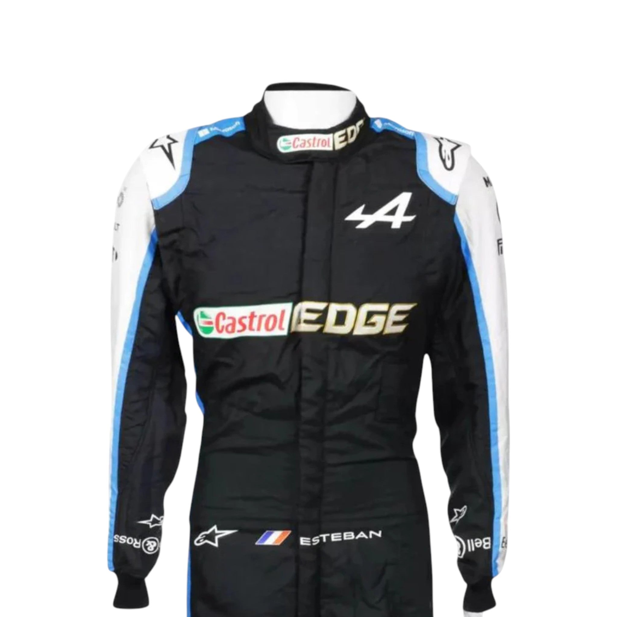 Esteban Ocon 2021 Alpine F1 Race Suit product view - Grand Flex Racewear