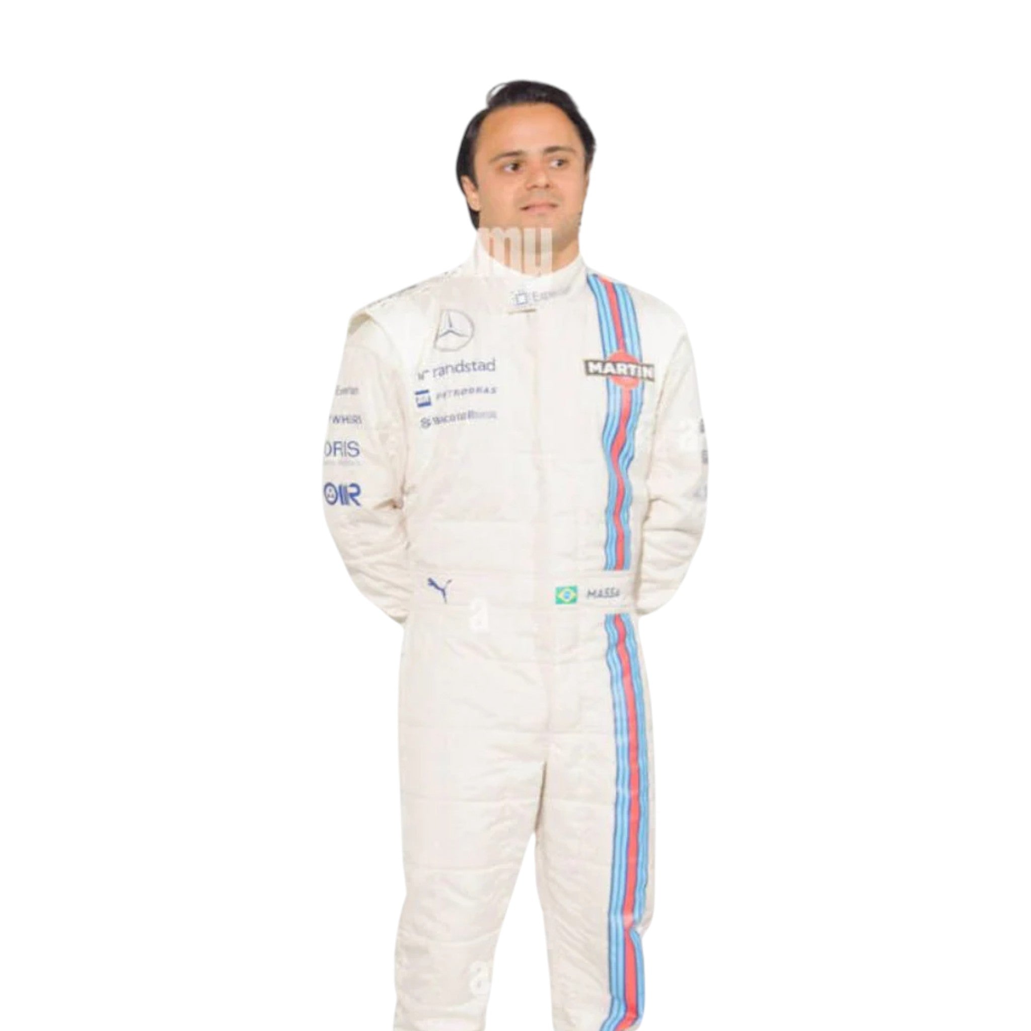 Felipe Massa 2014 Williams F1 Race Suit detail view 2 - Grand Flex Racewear