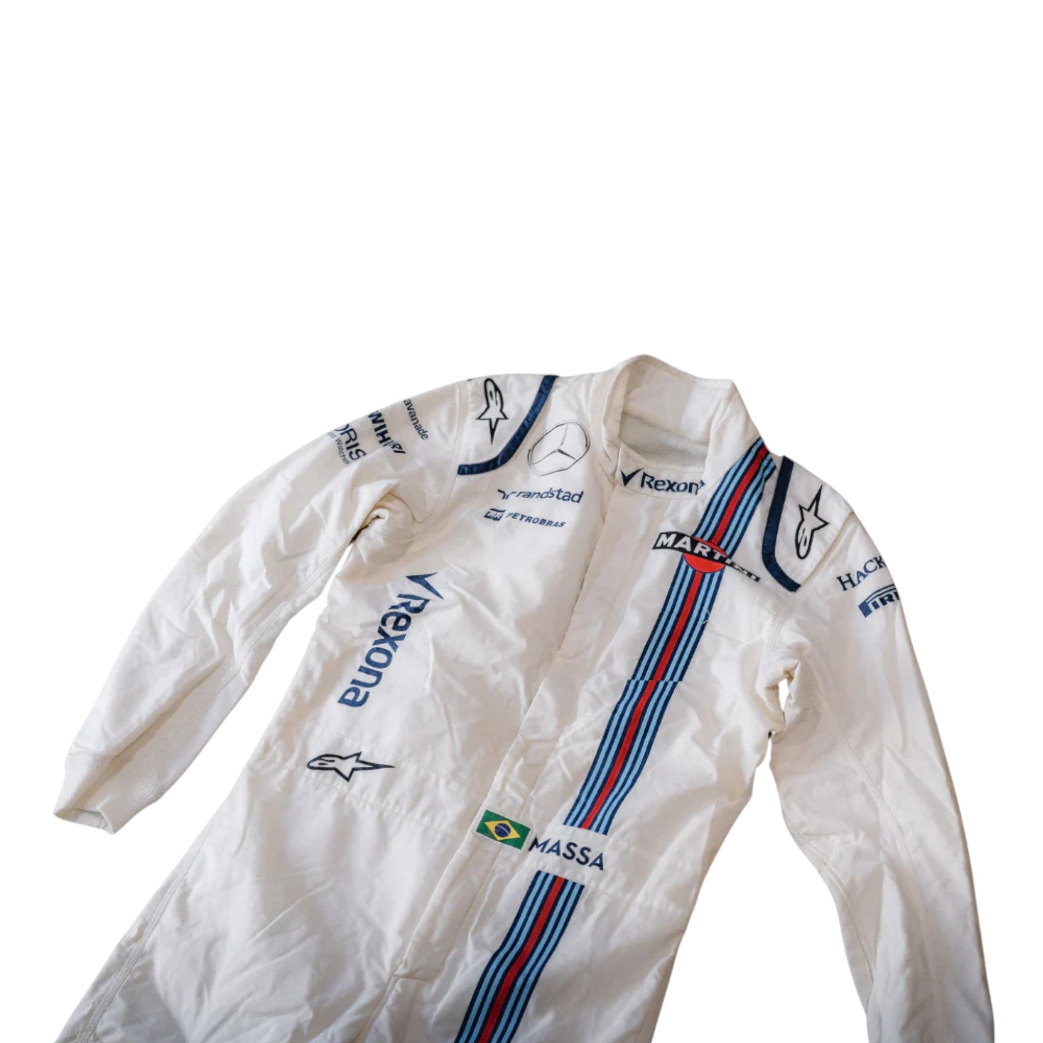 Felipe Massa 2017 Williams F1 Race Suit product view - Grand Flex Racewear