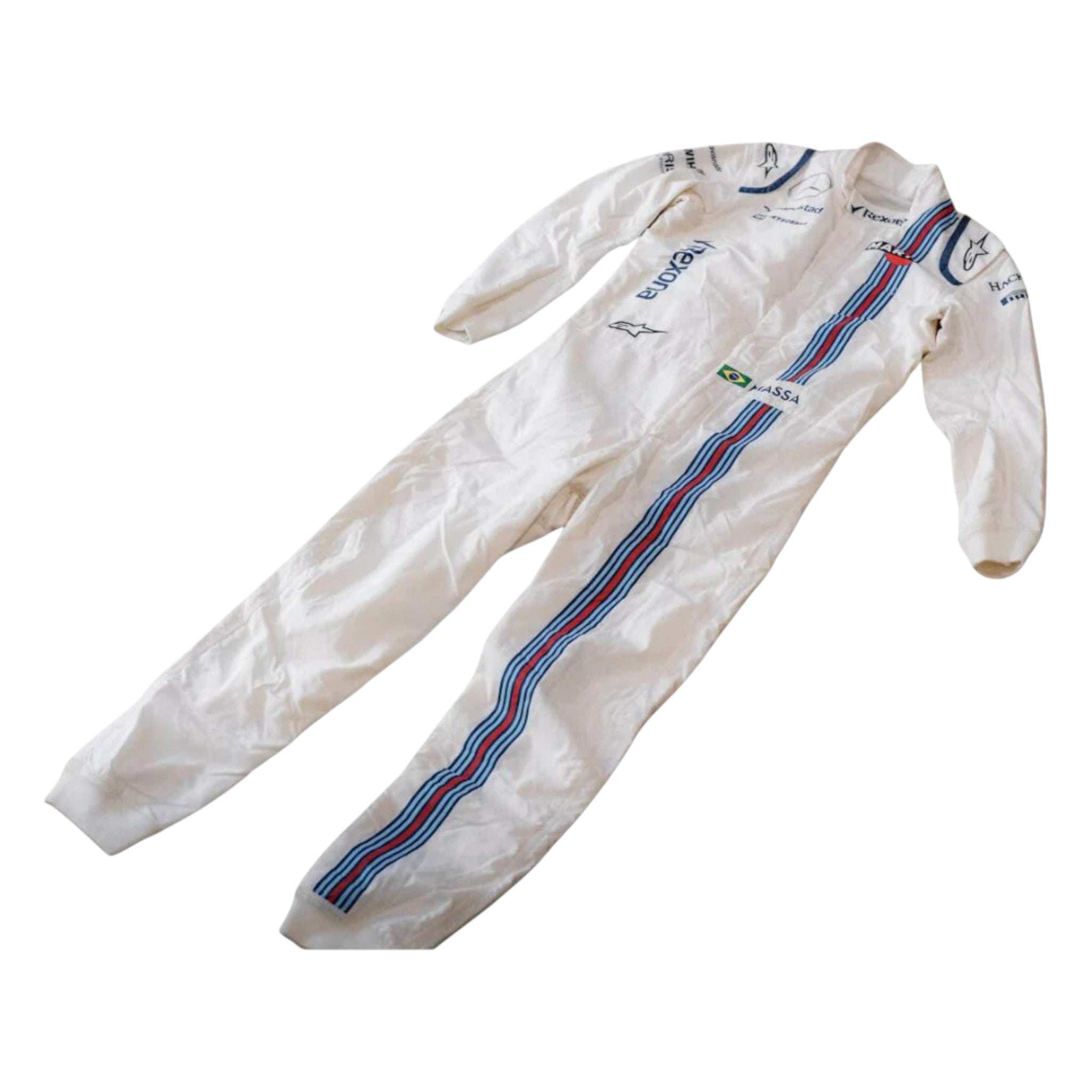 Felipe Massa 2017 Williams F1 Race Suit detail view 2 - Grand Flex Racewear
