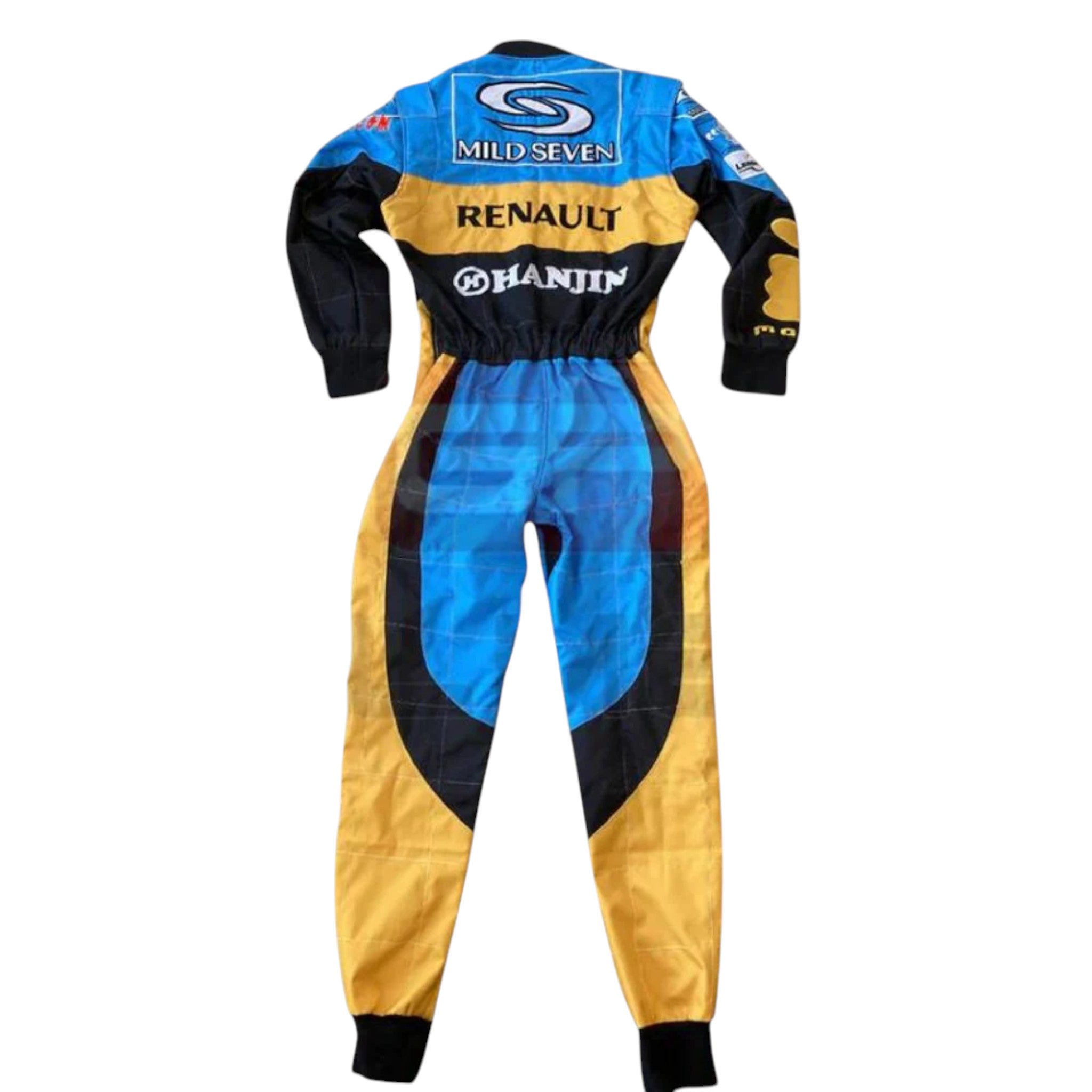 Fernando Alonso 2006 Renault F1 Race Suit detail view 2 - Grand Flex Racewear